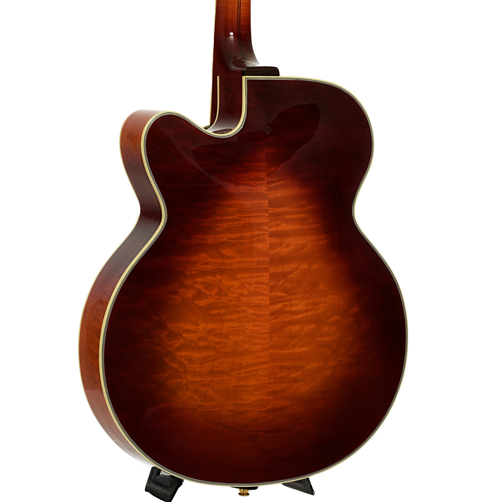 Back and side of McKerrihan Anastasia 18" Archtop Guitar