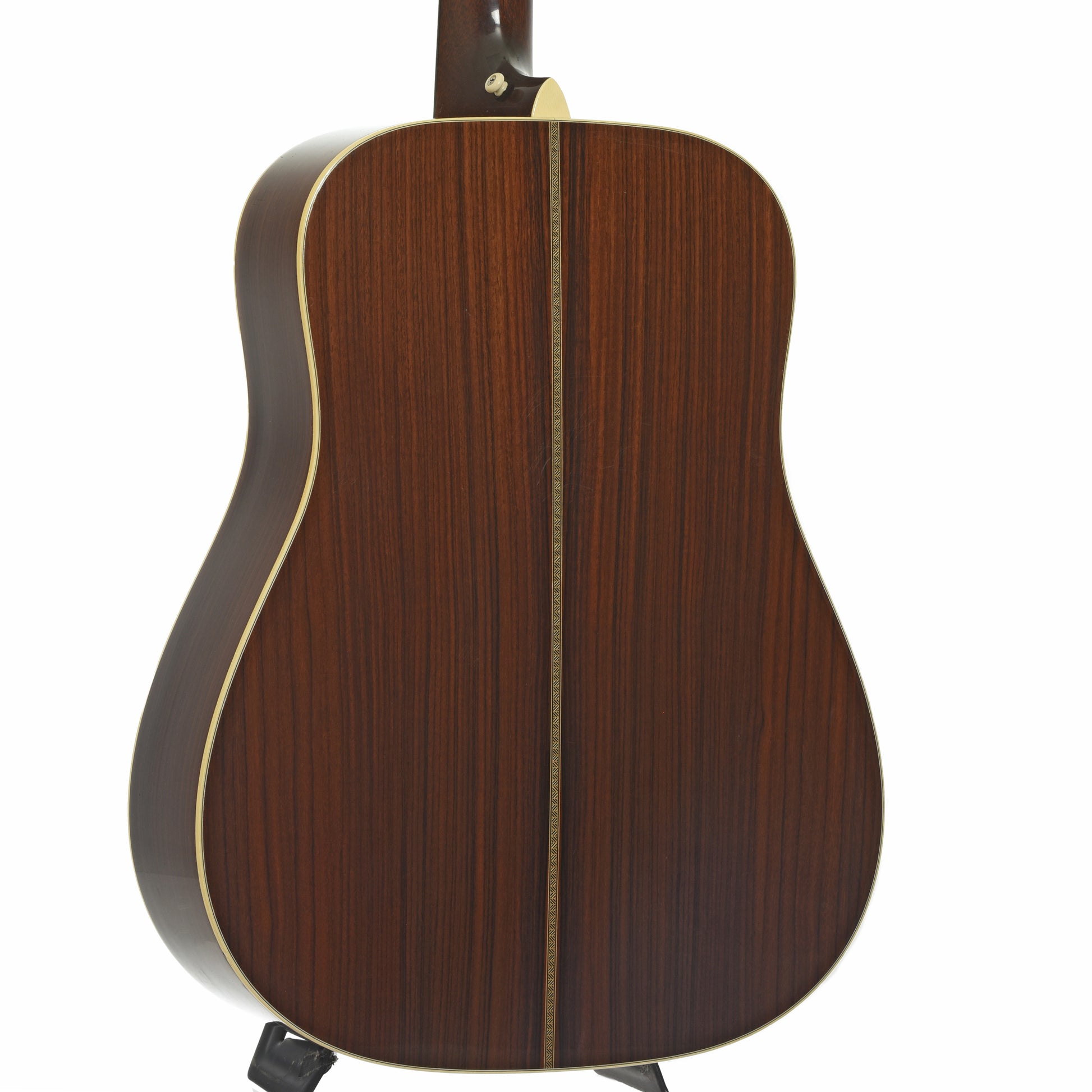 Back and side of Martin D-28 1935 Special Sunburst Acoustic Guitar