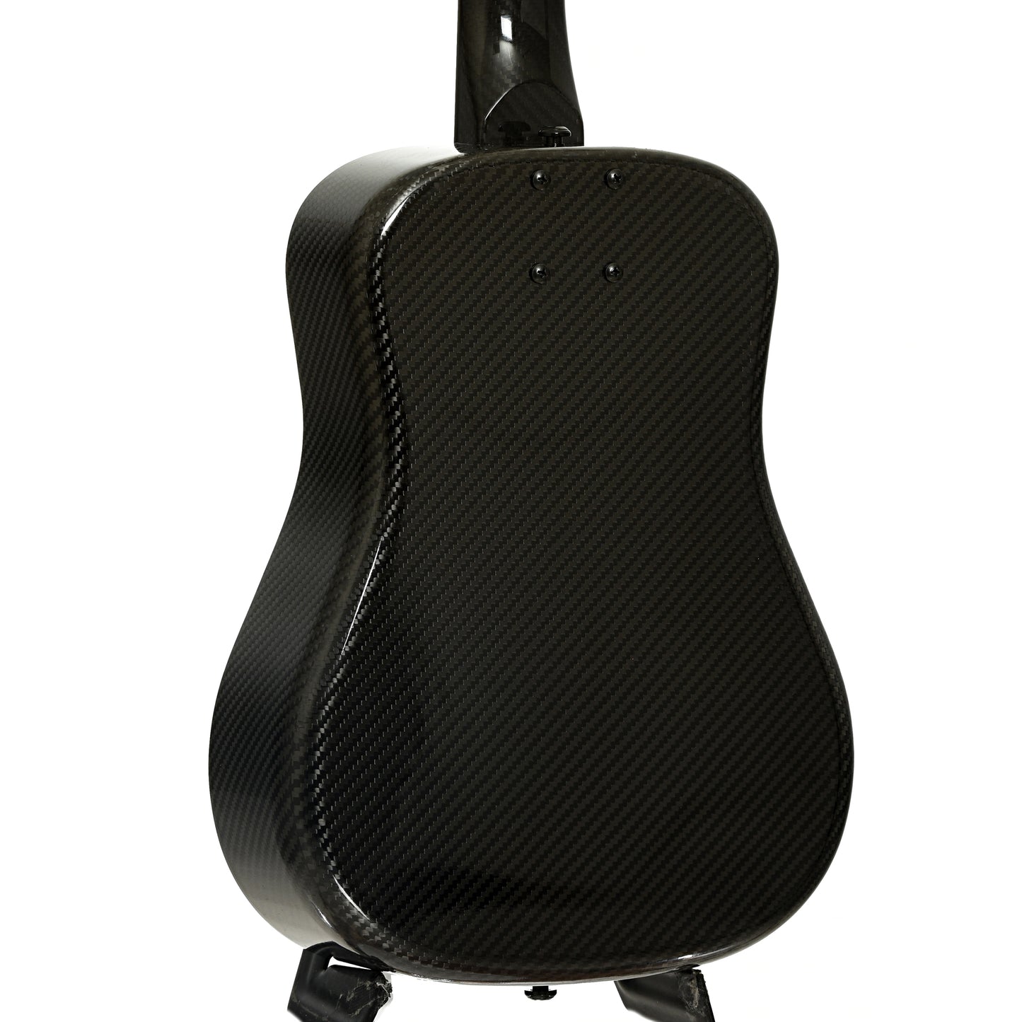 Back and side of KLOS Full Carbon Travel Acoustic Guitar
