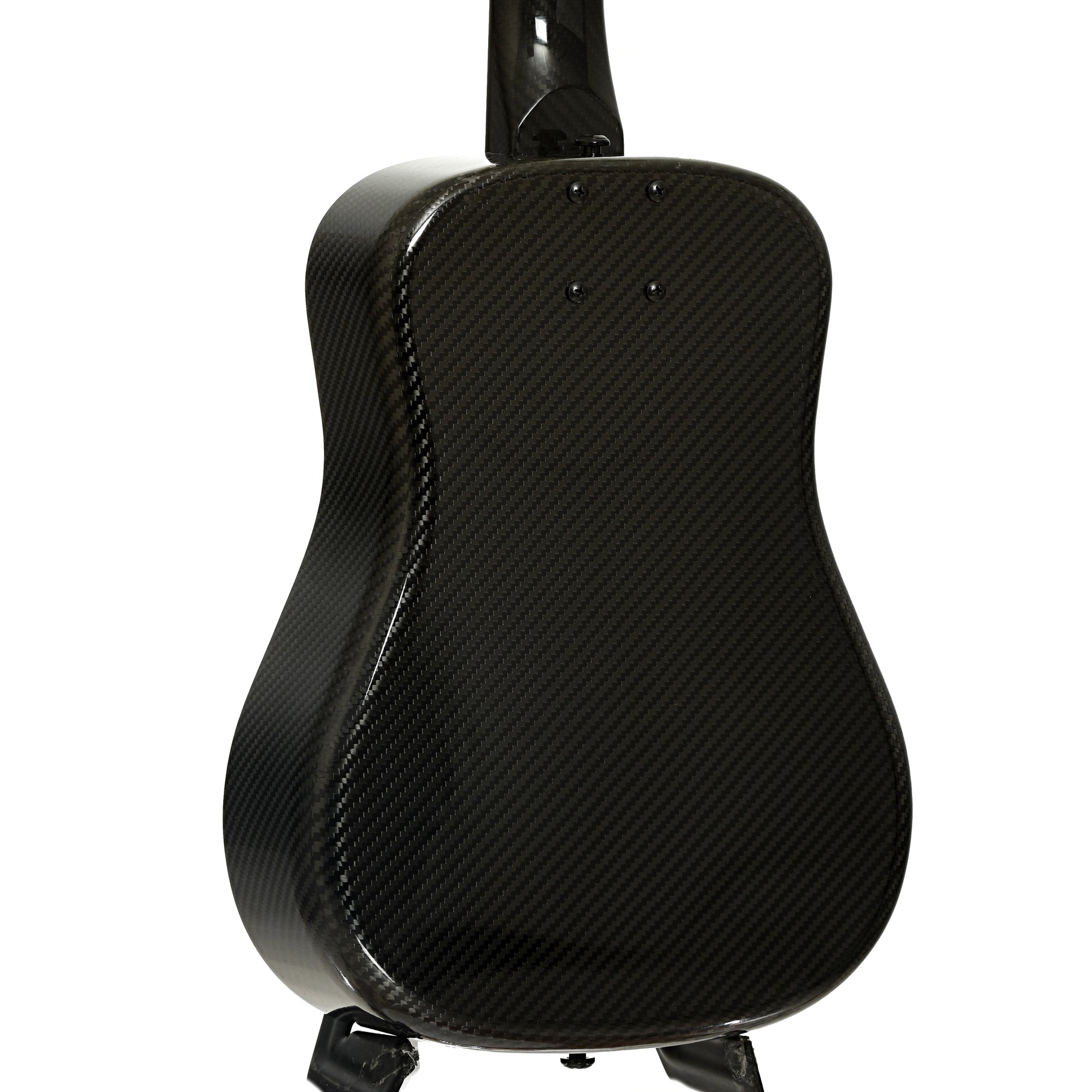 Back and side of KLOS Full Carbon Travel Acoustic Guitar