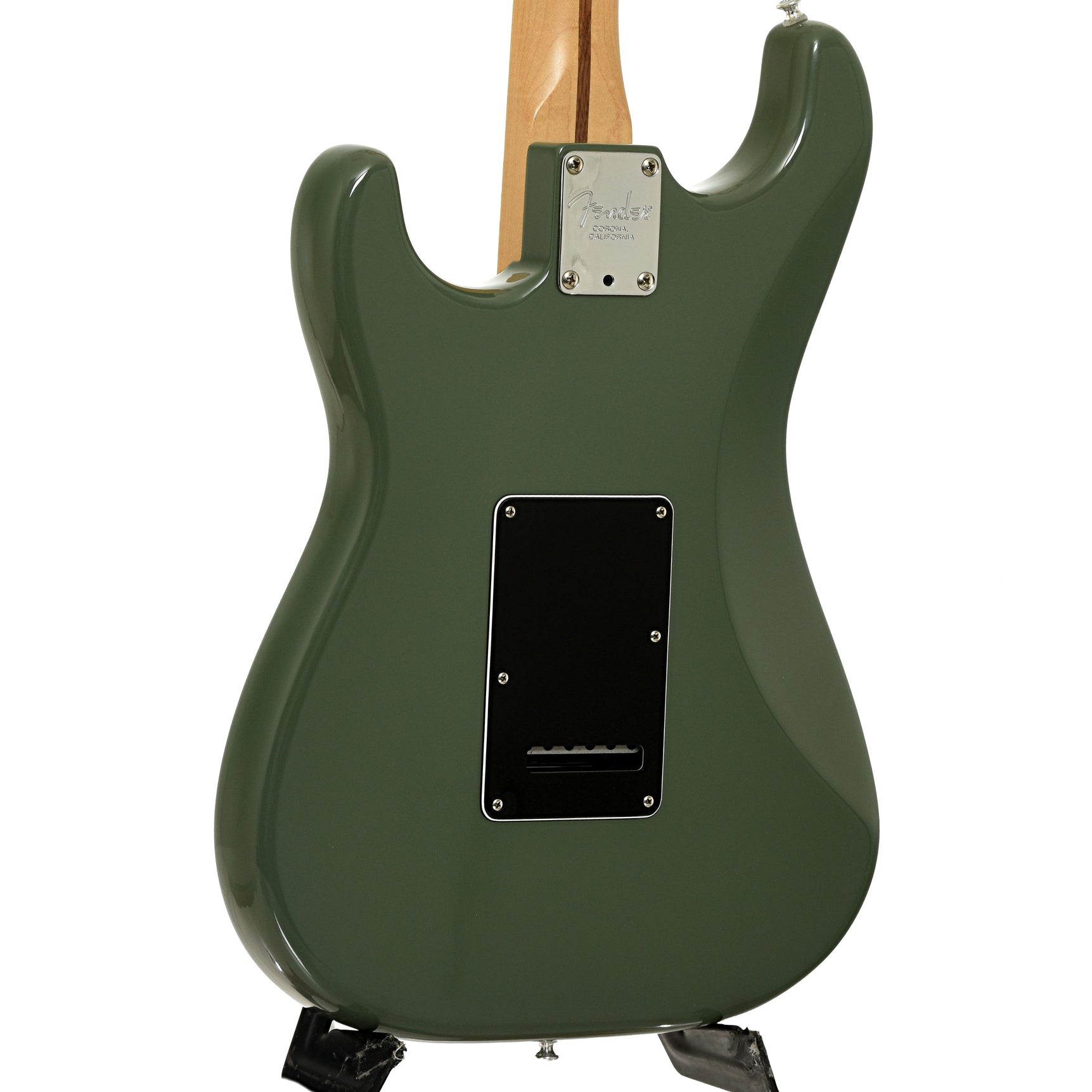 Back and side of Fender American Professional Stratocaster Electric Guitar