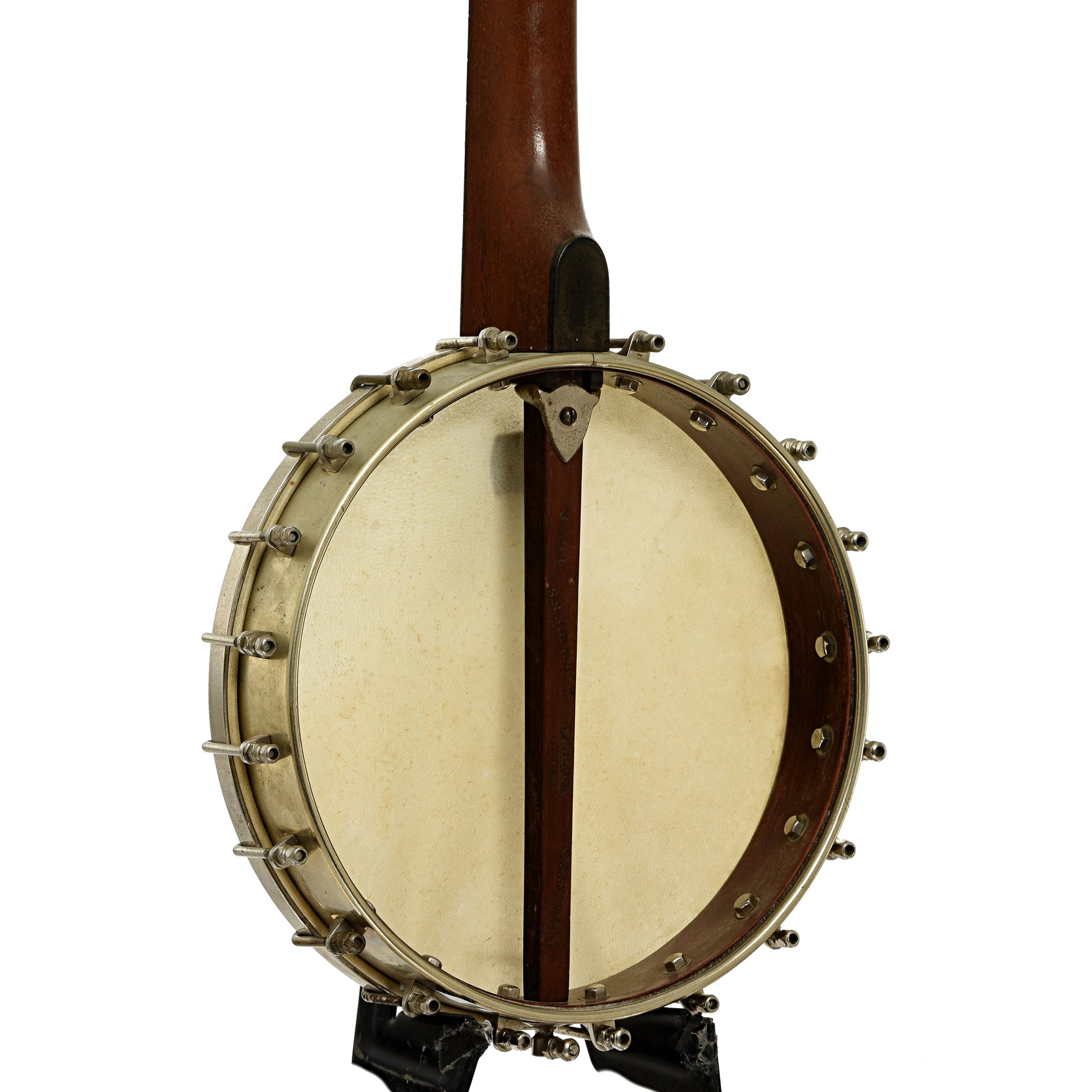 Back and side of S.S. Stewart American Princess  No. 1 Openback Banjo