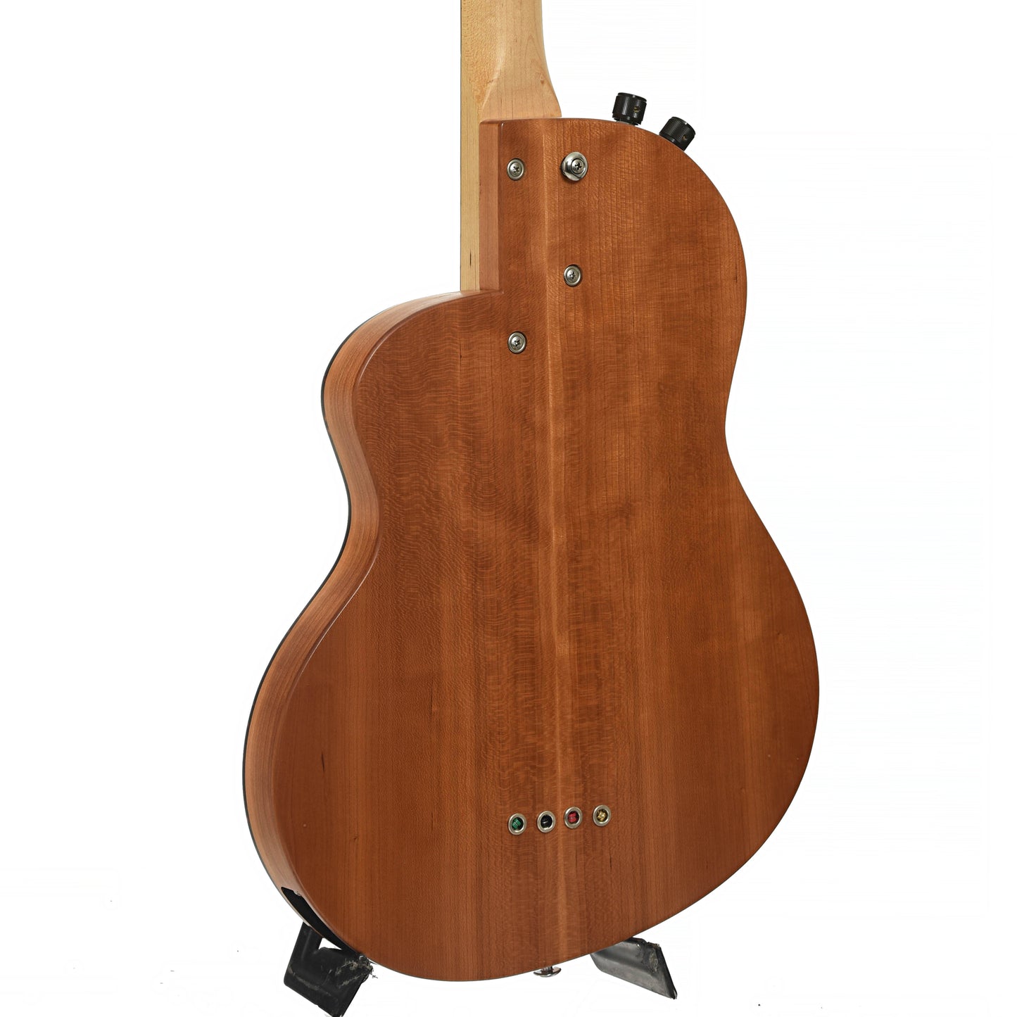 Back and side of Rick Turner RB-4 Acoustic-Electric Bass