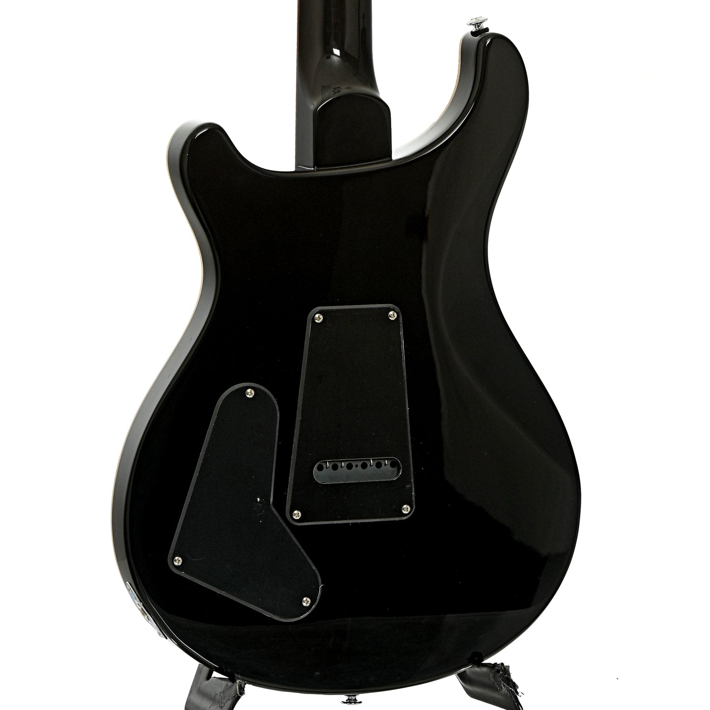 Back and side of PRS SE Special Semi-Hollow Electric Guitar Charcoal Burst