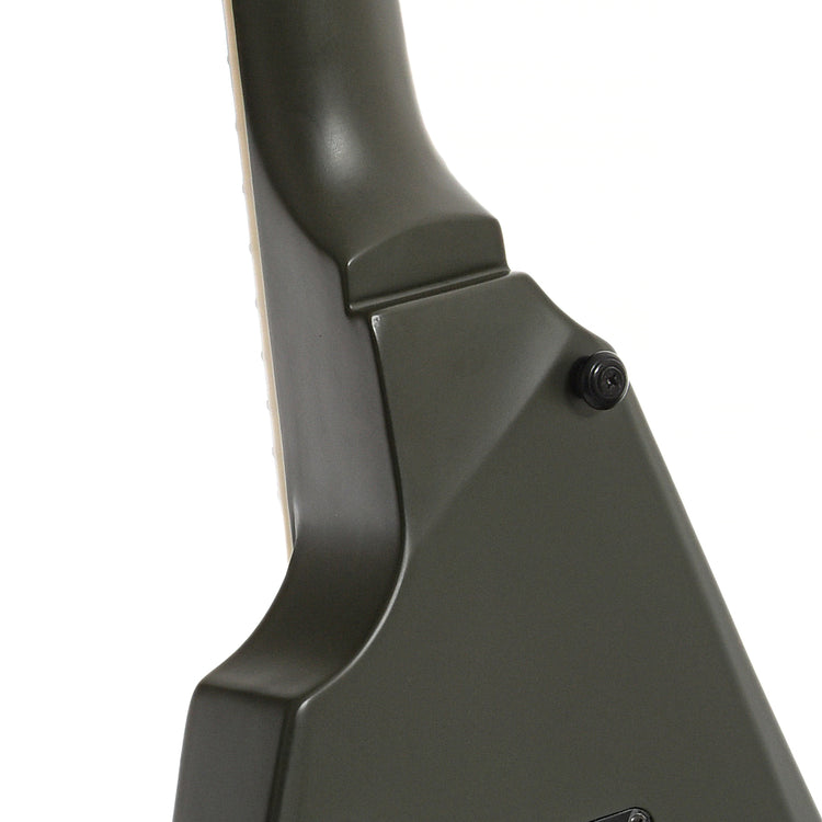Neck joint of ESP LTD Arrow-200, Military Green Satin