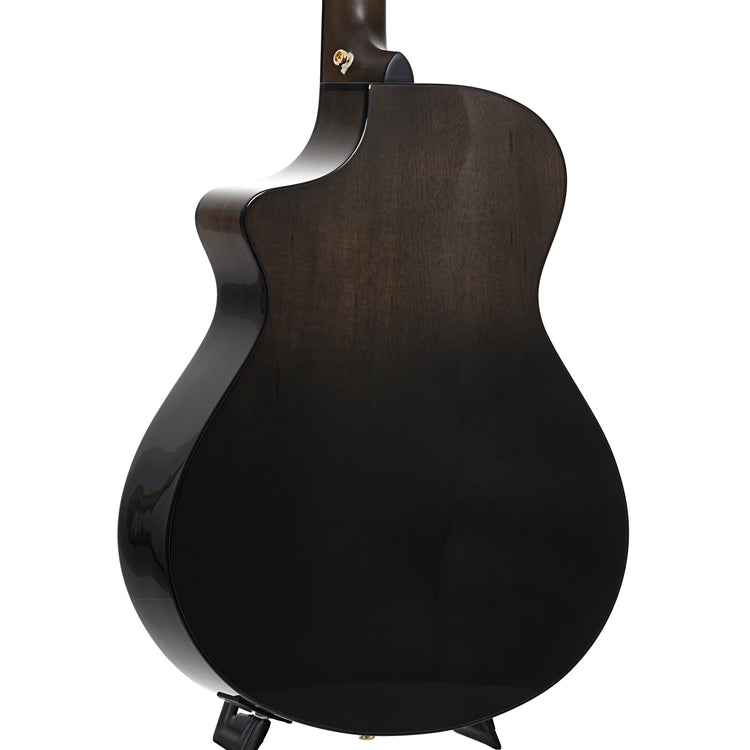 Back and side of Breedlove Limited Edition Artista Pro Concert Black Dawn CE