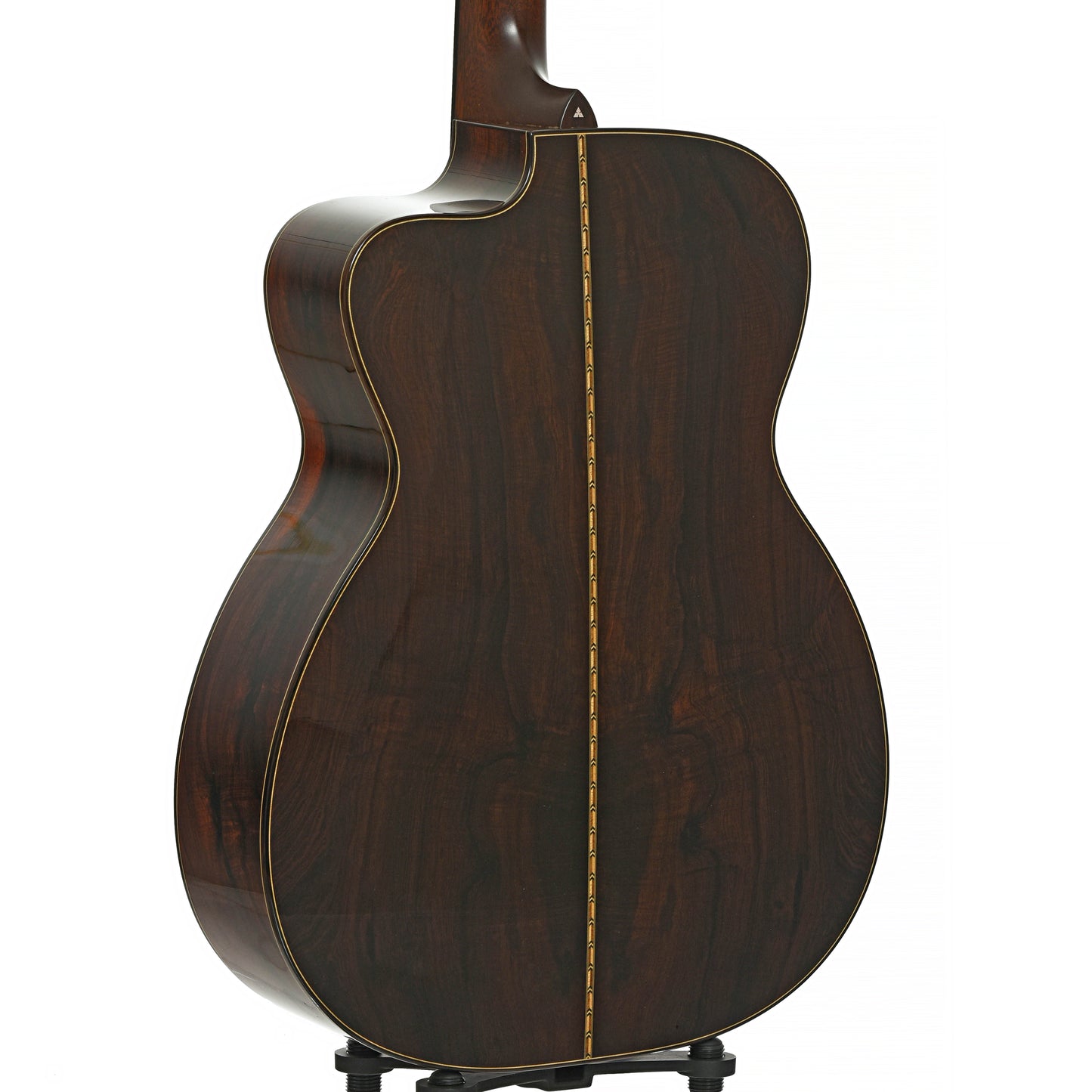 Back and side of Bourgeois The Soloist OMC Acoustic Guitar 