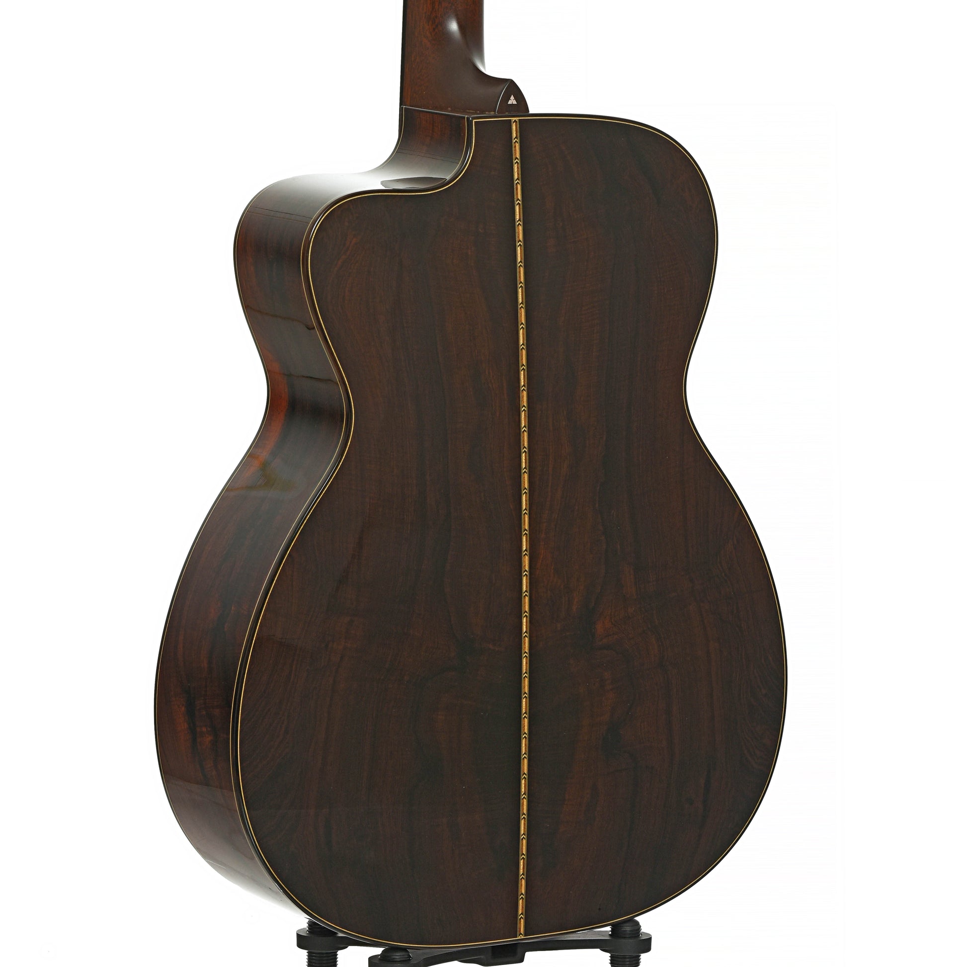 Back and side of Bourgeois The Soloist OMC Acoustic Guitar 