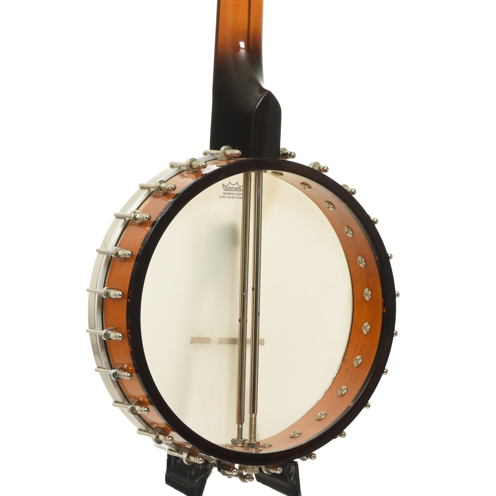 Back and side of Gretsch G9451 Dixie Deluxe Openback Banjo