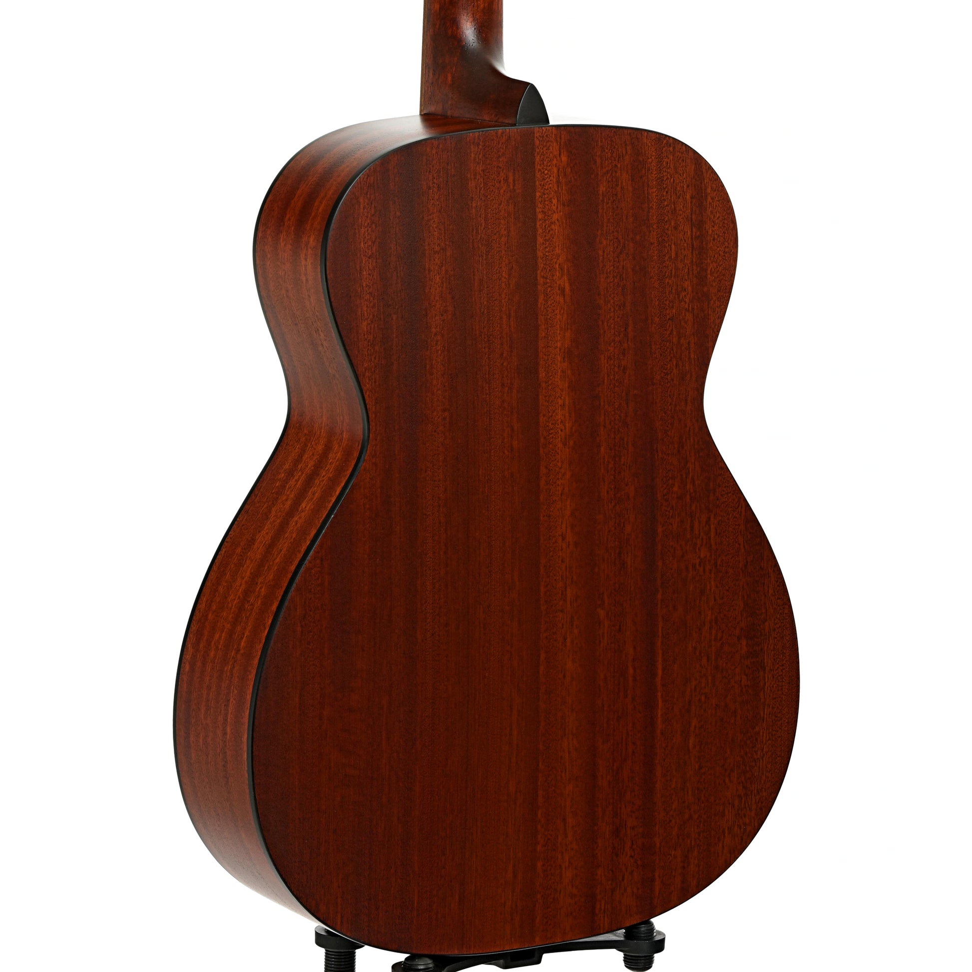 Back and side of Eastman PCH1-OM "Pacifc Coast Highway" Acoustic Guitar & Gigbag, Natural Finish