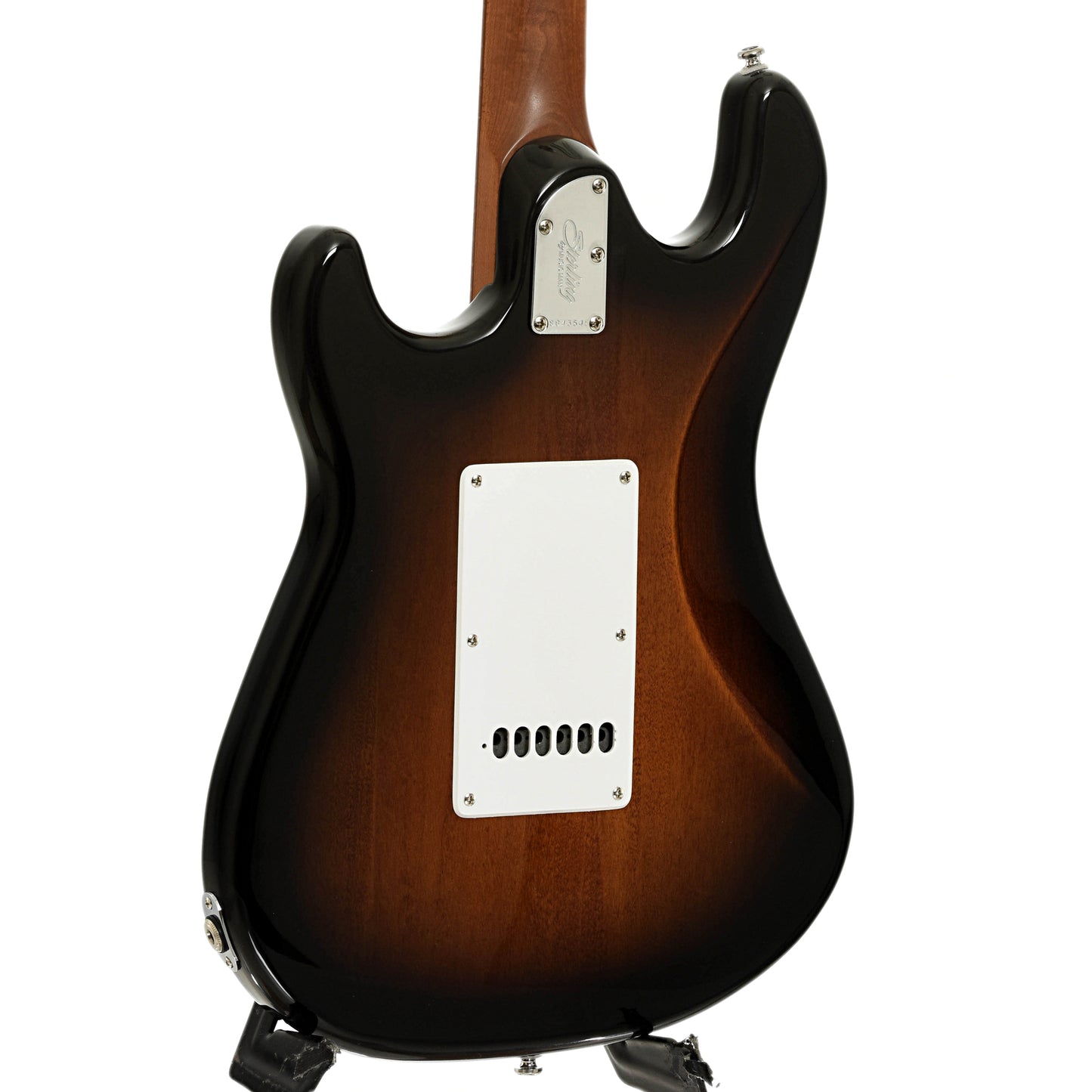 Back and side of Sterling by Music Man Cutlass CT50 SSS Electric Guitar 