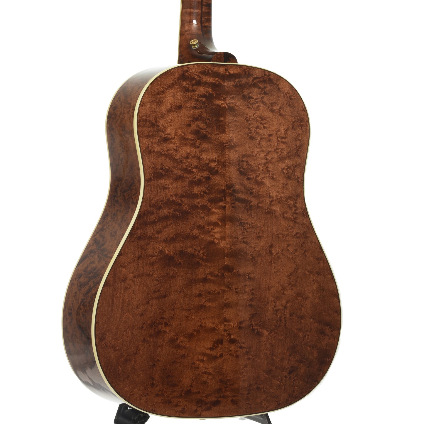 Back and side of Gibson Birdseye Maple Advanced Jumbo Acoustic Guitar