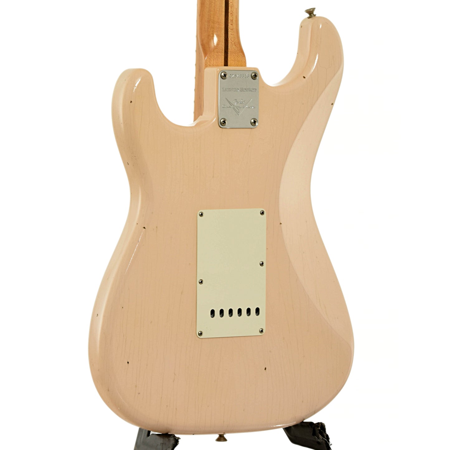 Back and side of Fender Custom Shop Tomatillo Journeyman Stratocaster Electric Guitar