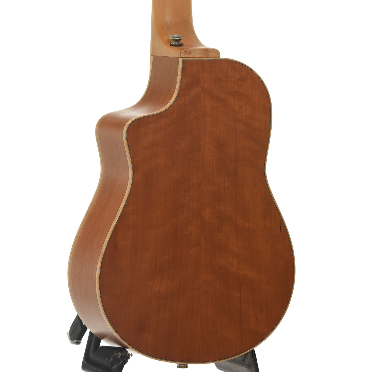 Back and side of Mya-Moe Cutaway Classic Tenor Resonator Ukulele 