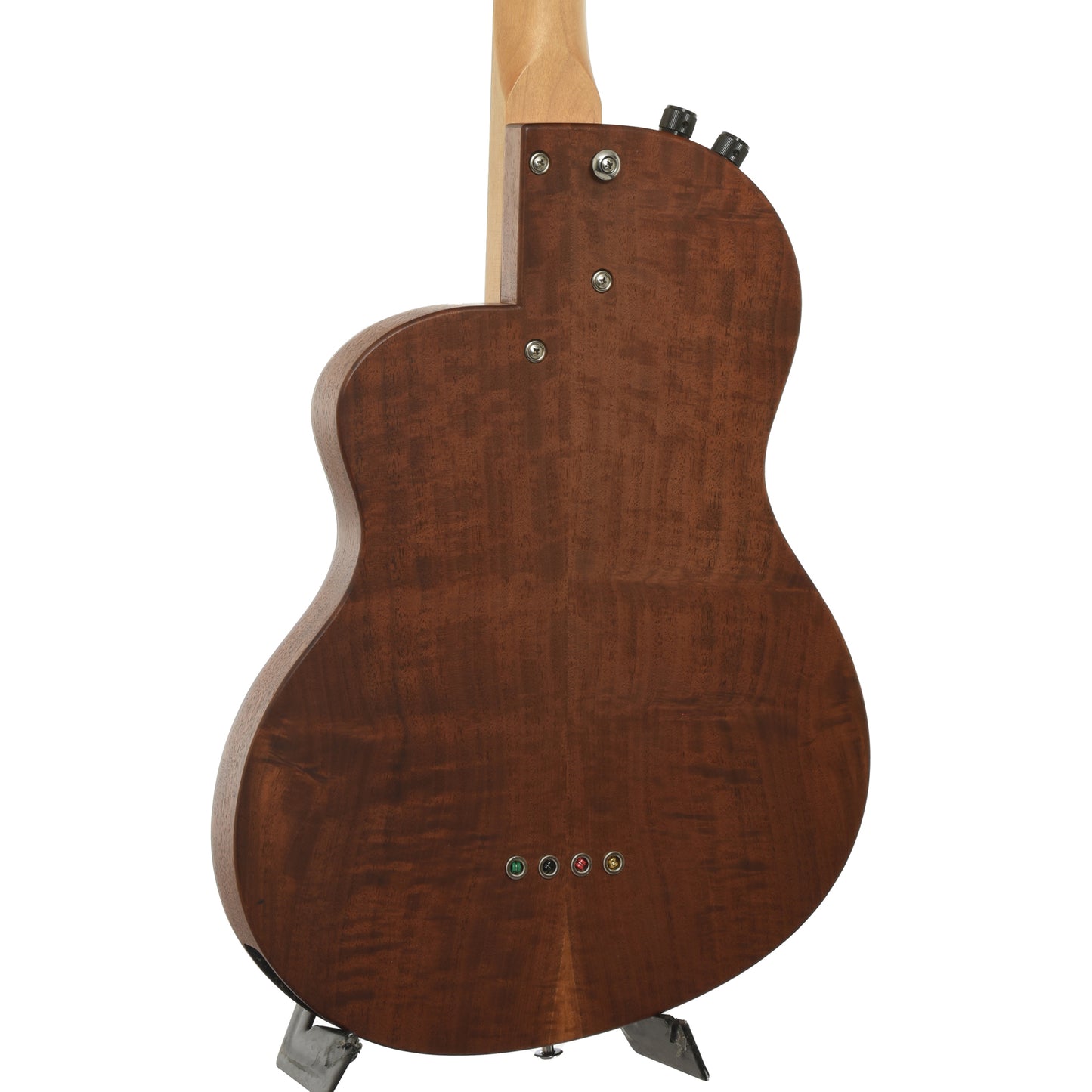 Back and side of Rick Turner RB-4-FC Acoustic-Electric Bass