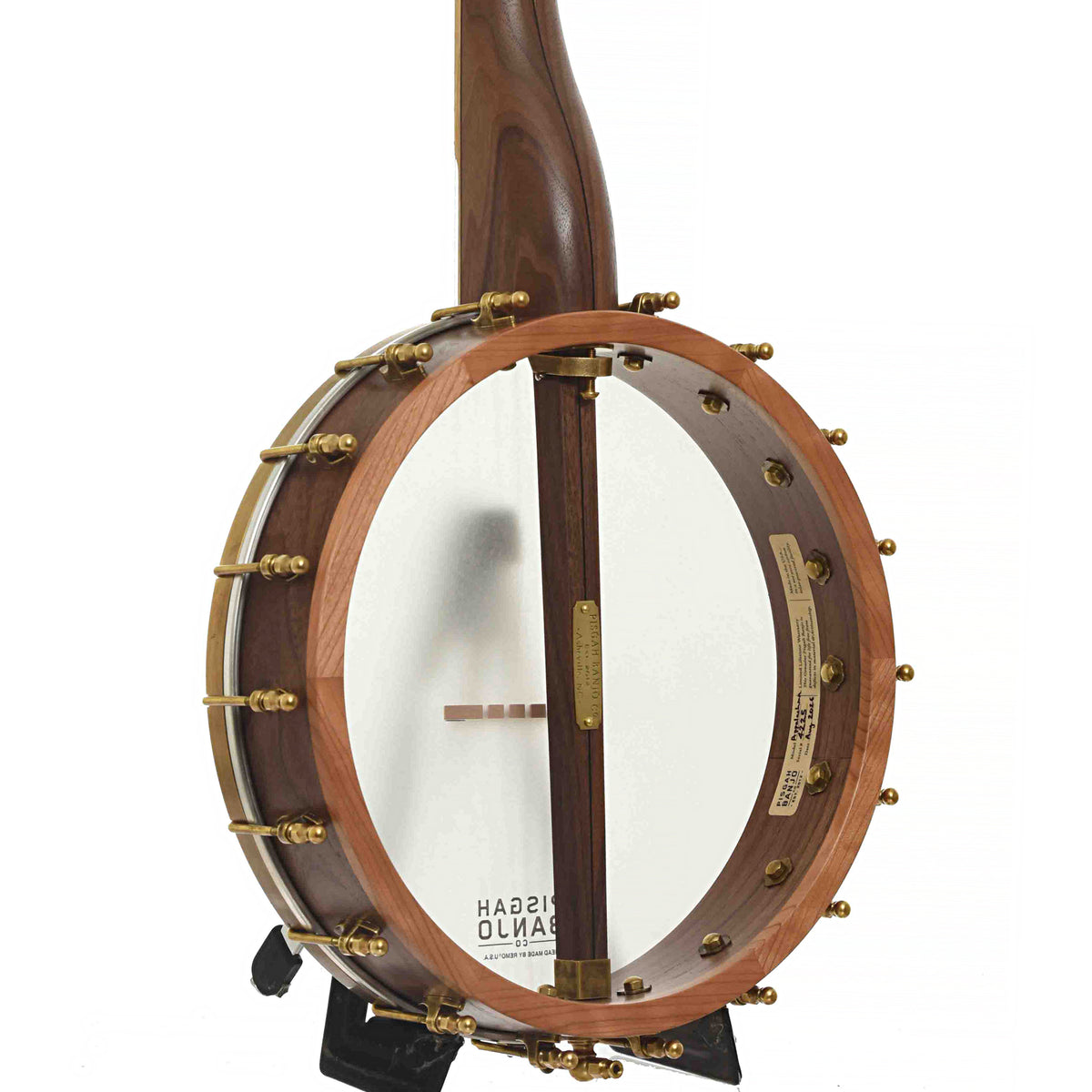 Pisgah Appalachian 12in Openback Banjo & Gigbag, Walnut