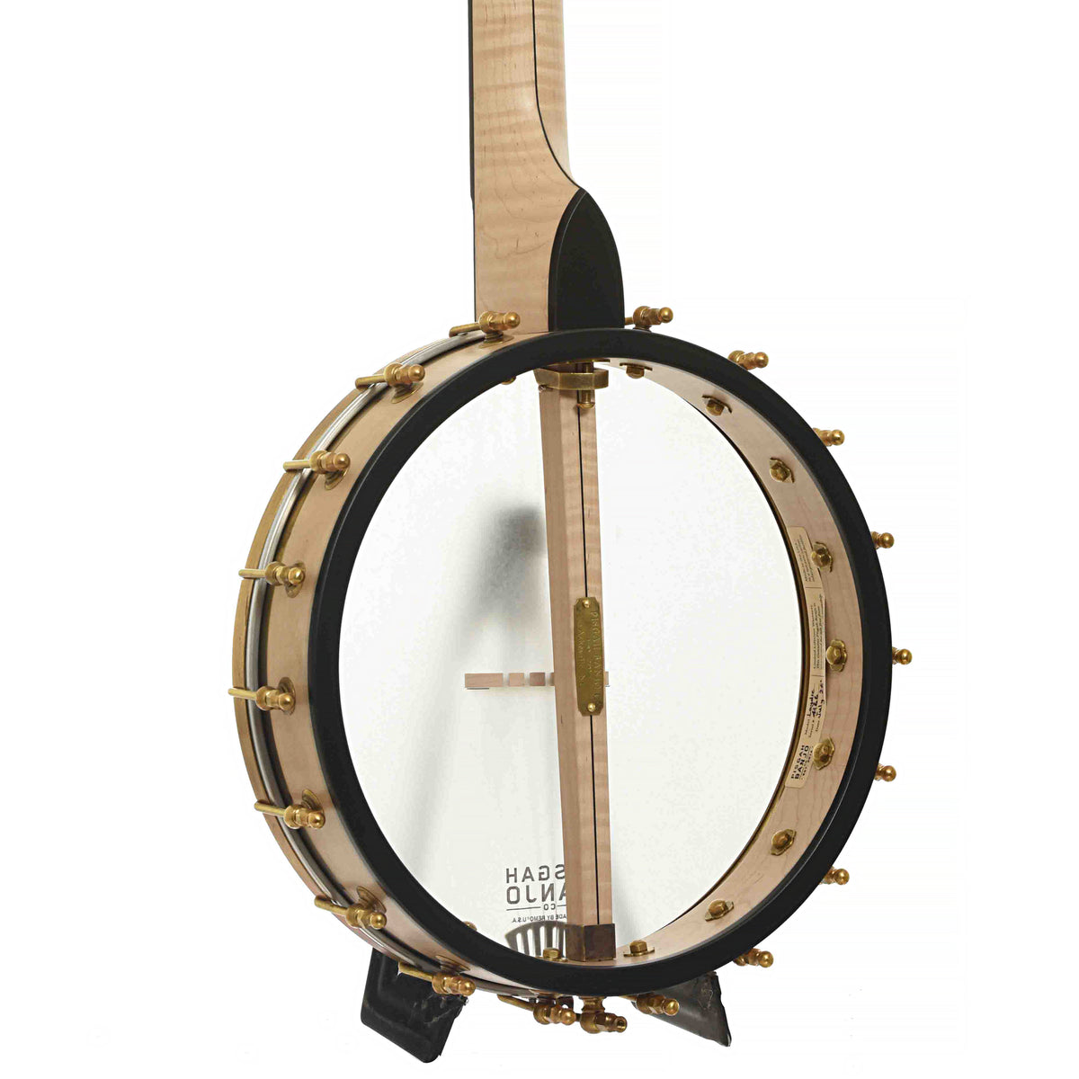 Pisgah Laydie 12in Short Scale Openback Banjo & Gigbag