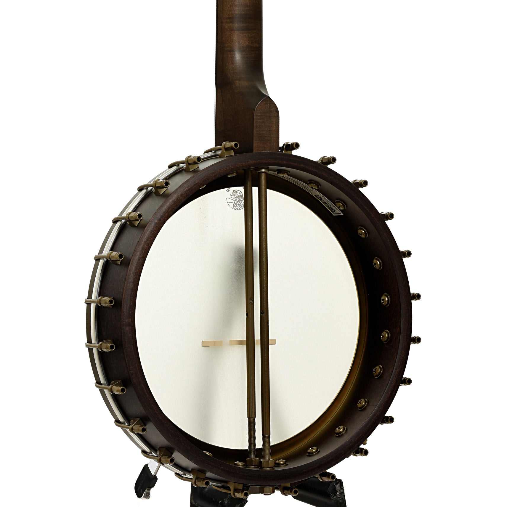 Back and side of Vega Vintage Star 12" Open Back Banjo