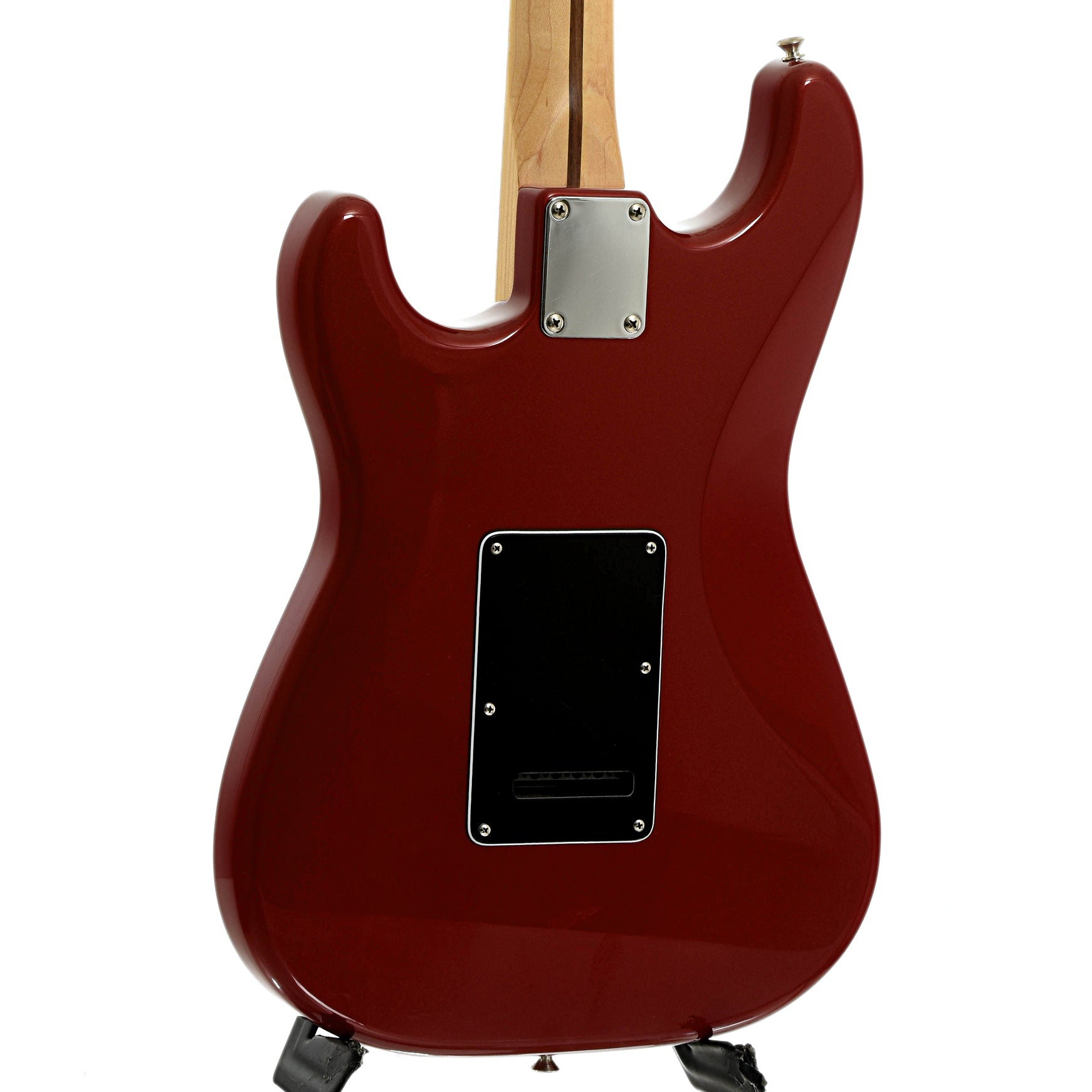 Back and side of Fender Stratocaster Standard Electric Guitar 