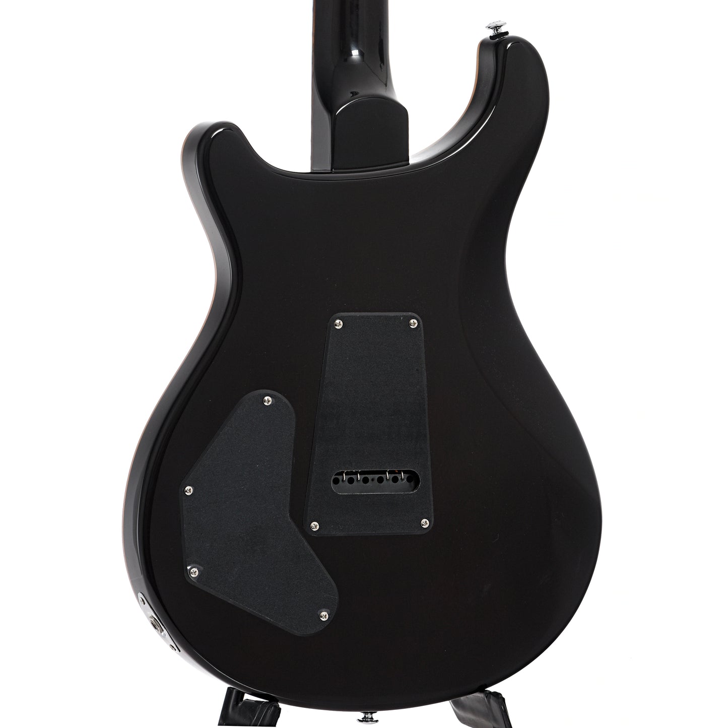 Back and side of PRS SE DGT, McCarty Tobacco Sunburst