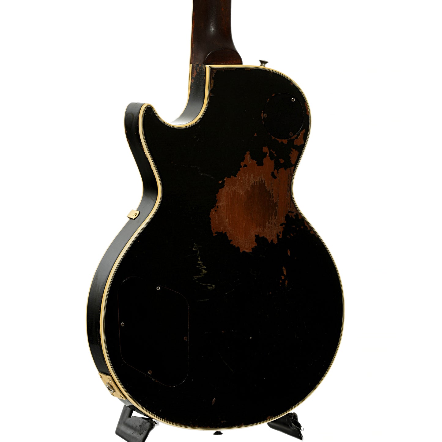 Back and side of Gibson Les Paul Custom Electric Guitar 