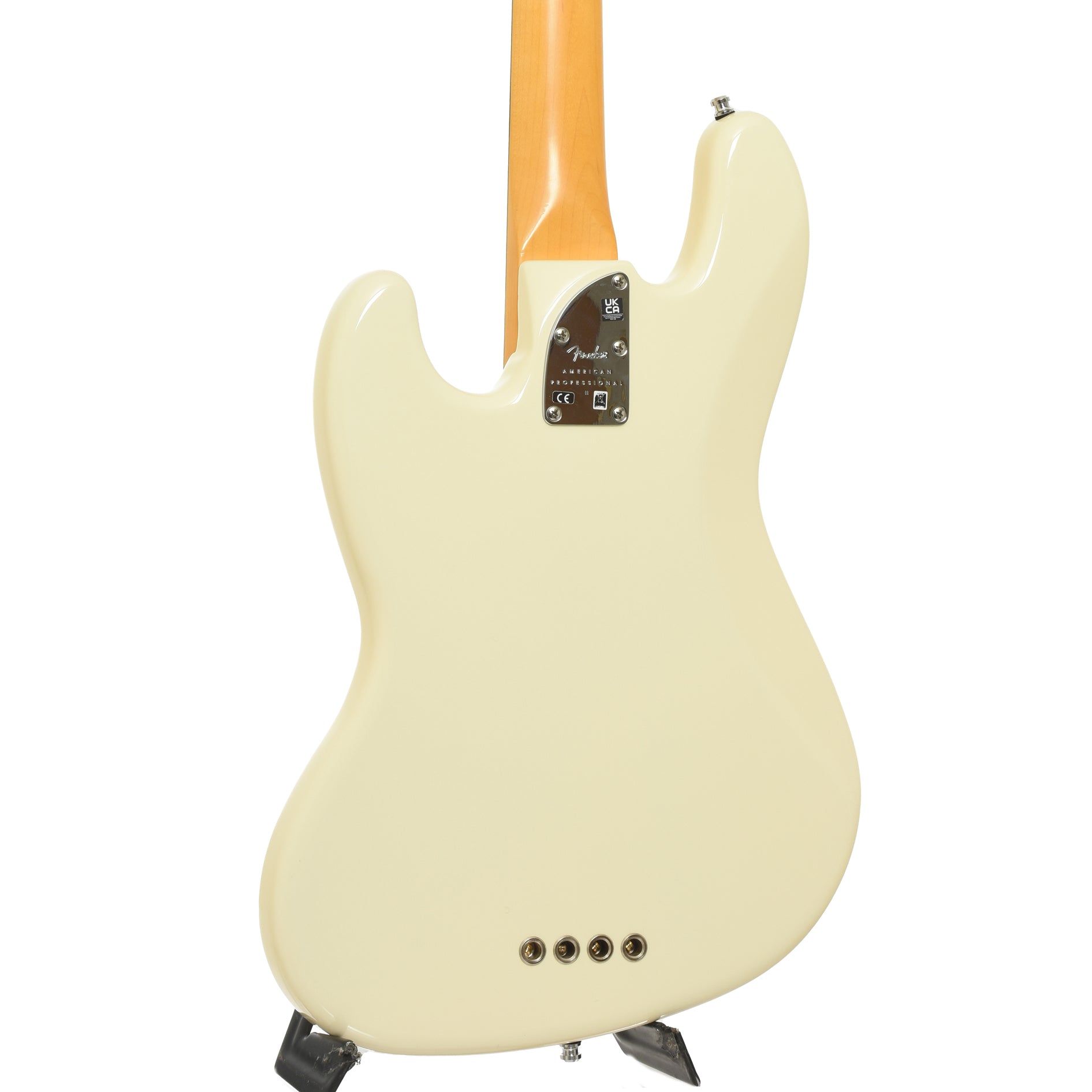 Back and side of Fender American Pro II Jazz Bass