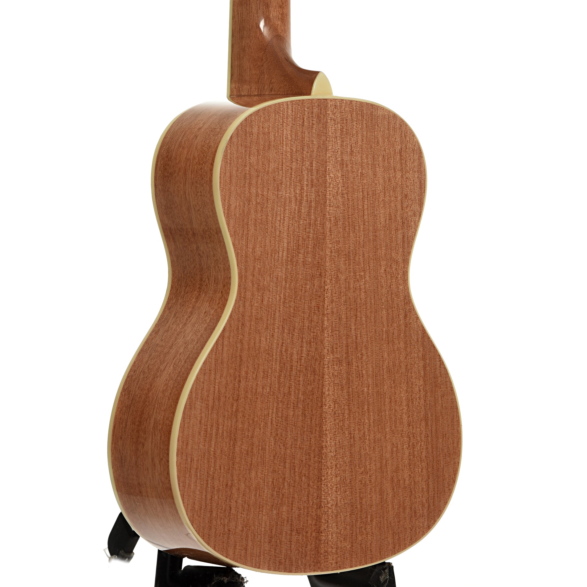 Back and side of Cordoba 15C Concert Ukulele, Catalonia Green 