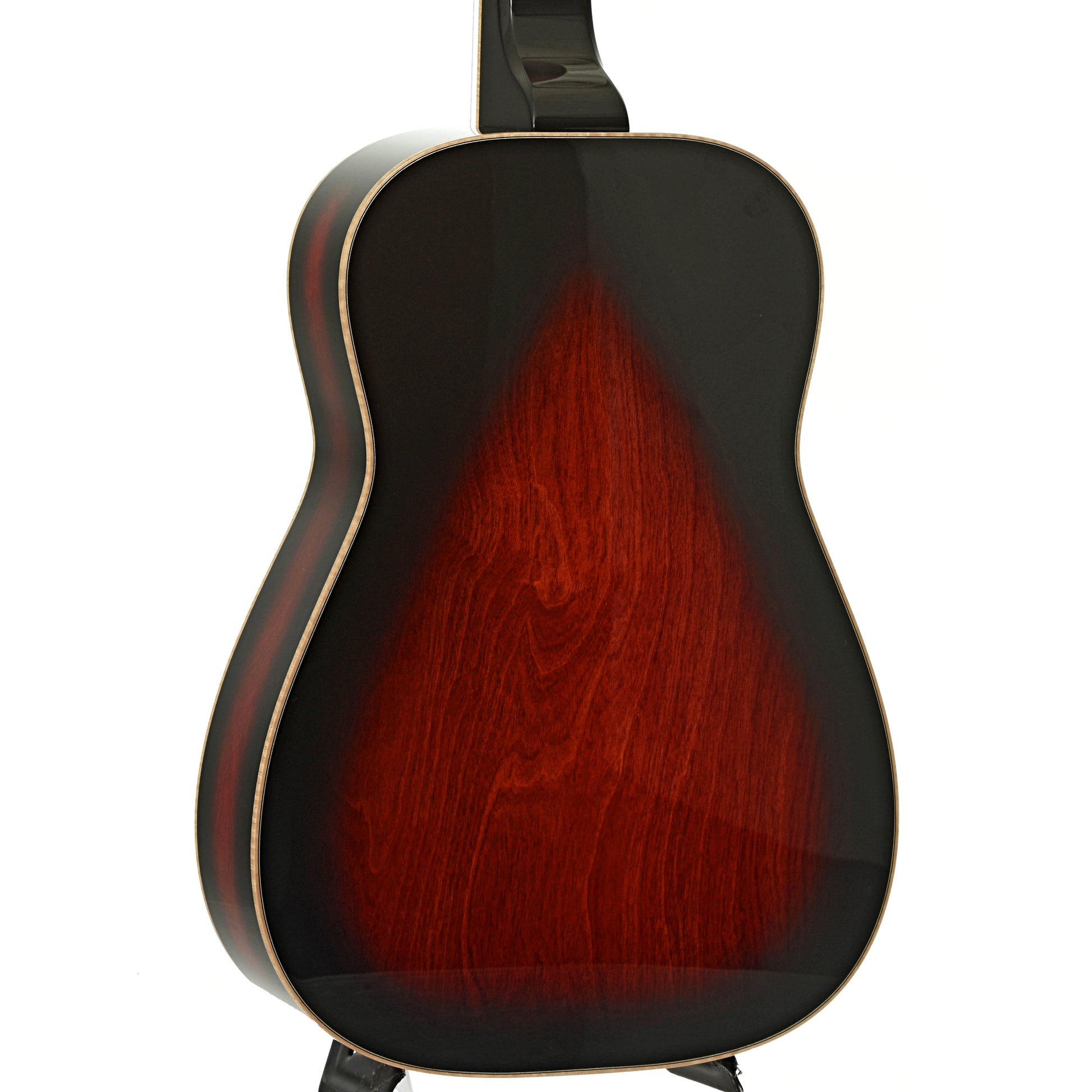Back and side of Beard "Mike Auldridge" MA-6 Squareneck Resonator Guitar Scarlet Sunburst
