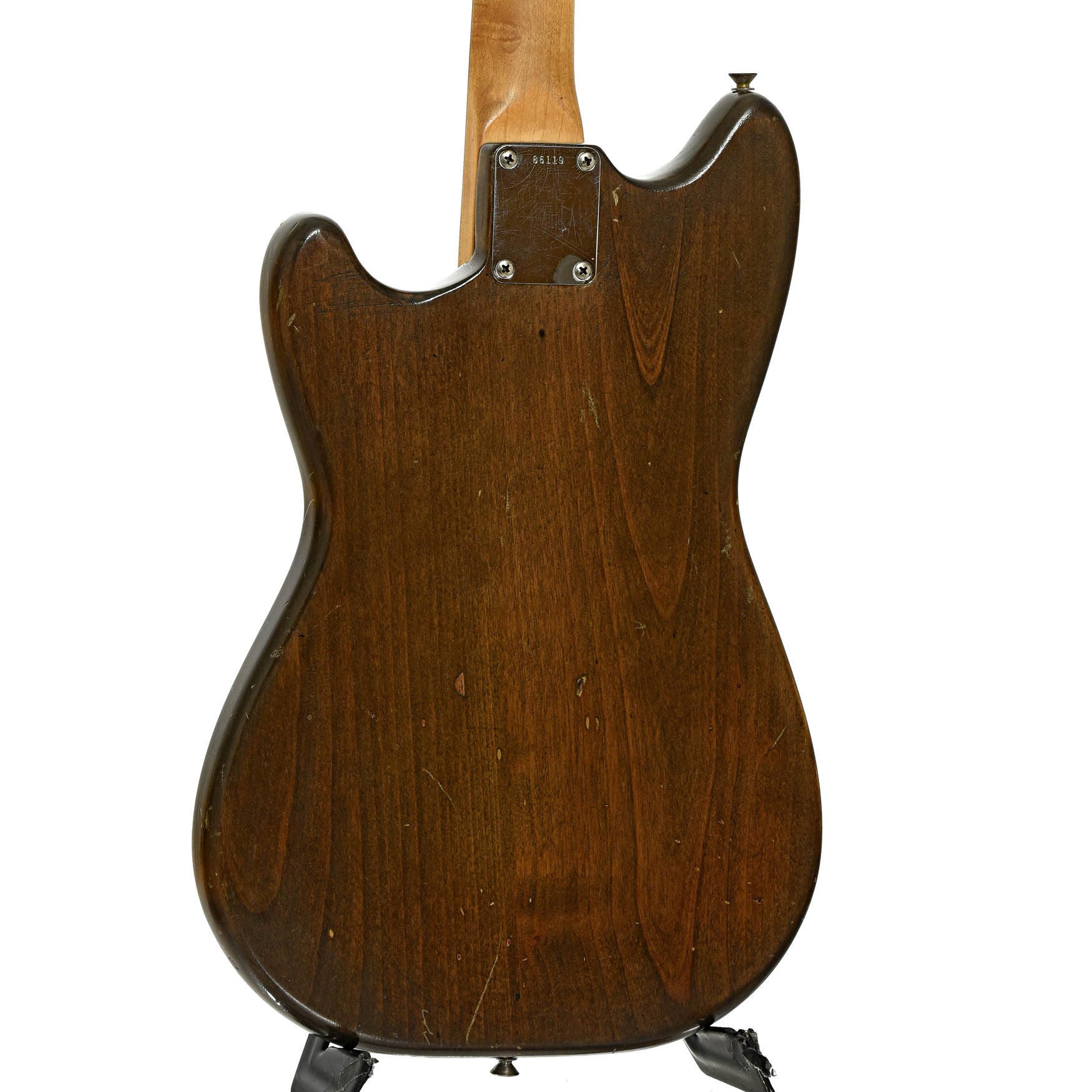 Back and side of Fender Musicmaster Electric Guitar 