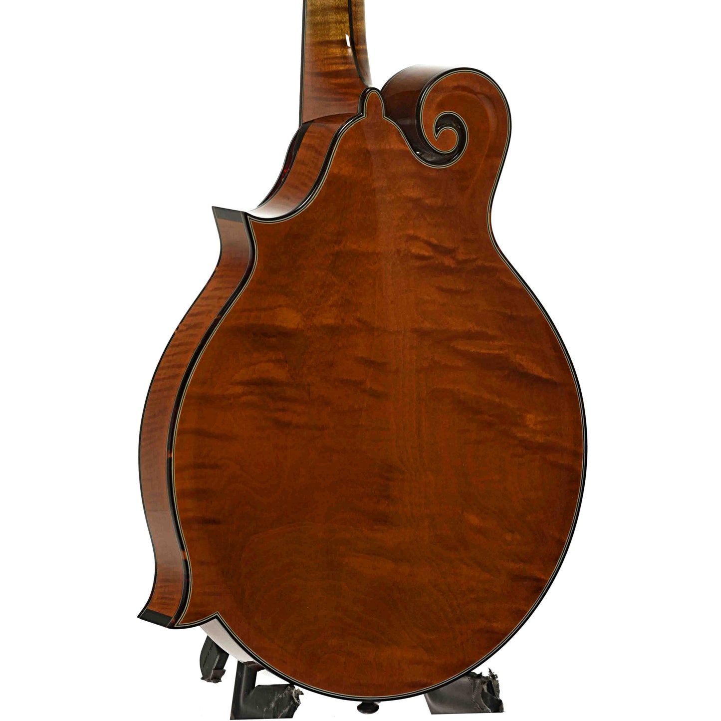 Back and side of Northfield Workshop Artist Series F5 Mandolin, Variation 1 Italian Spruce, with Case