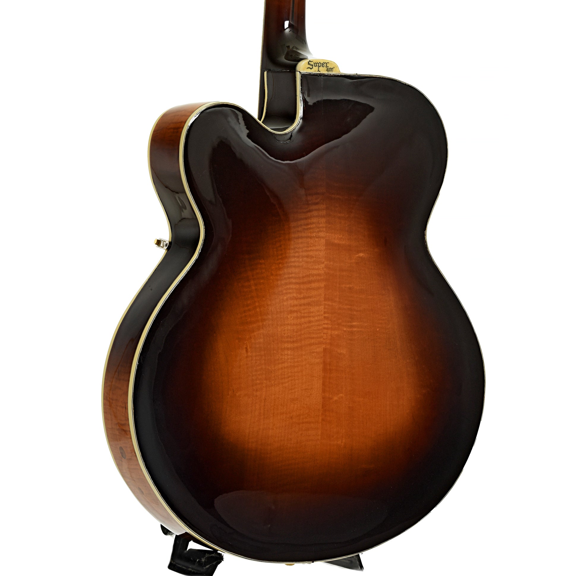 Back and side of Gibson Super 400P Archtop Guitar