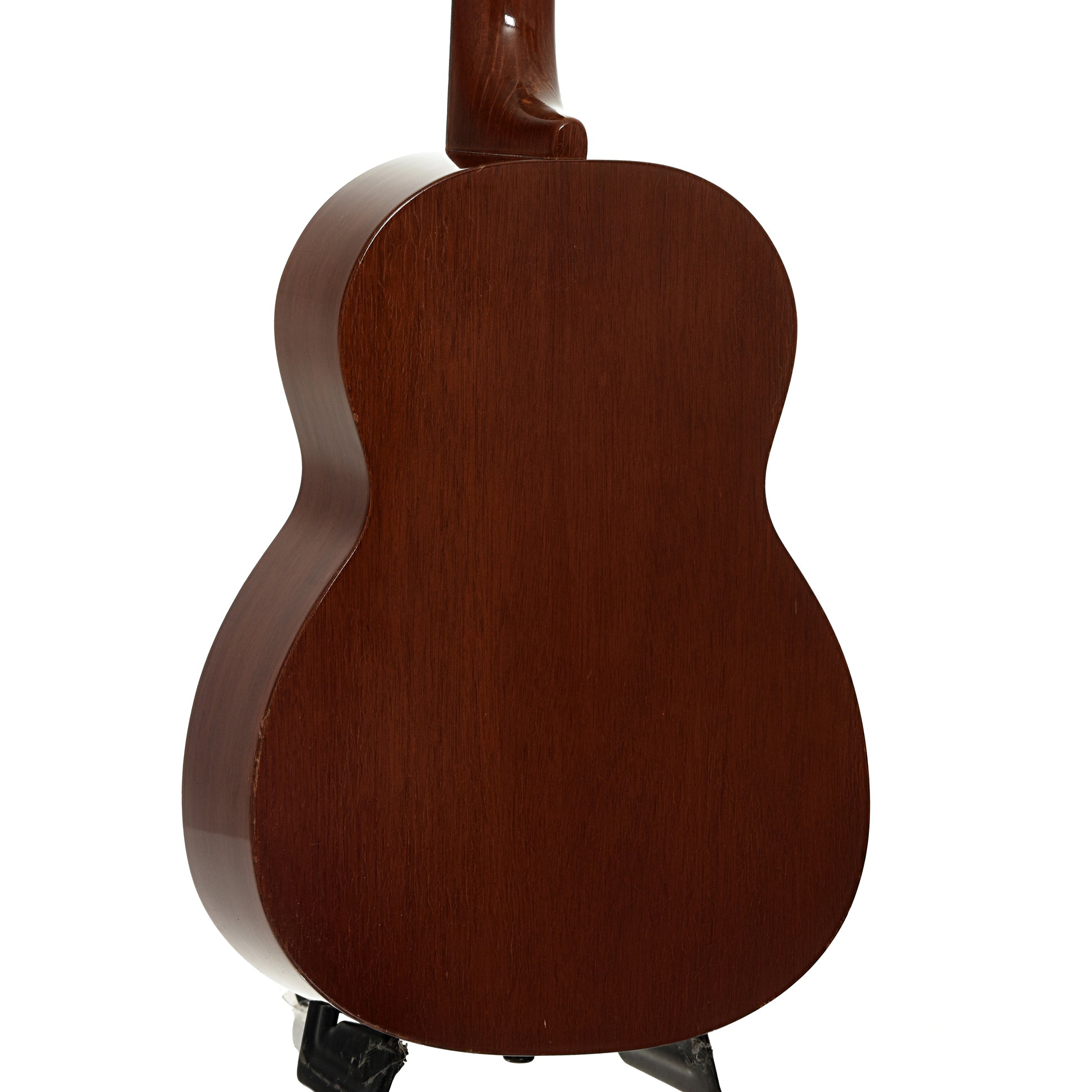 Back and side of Favilla B-2 Baritone Ukulele