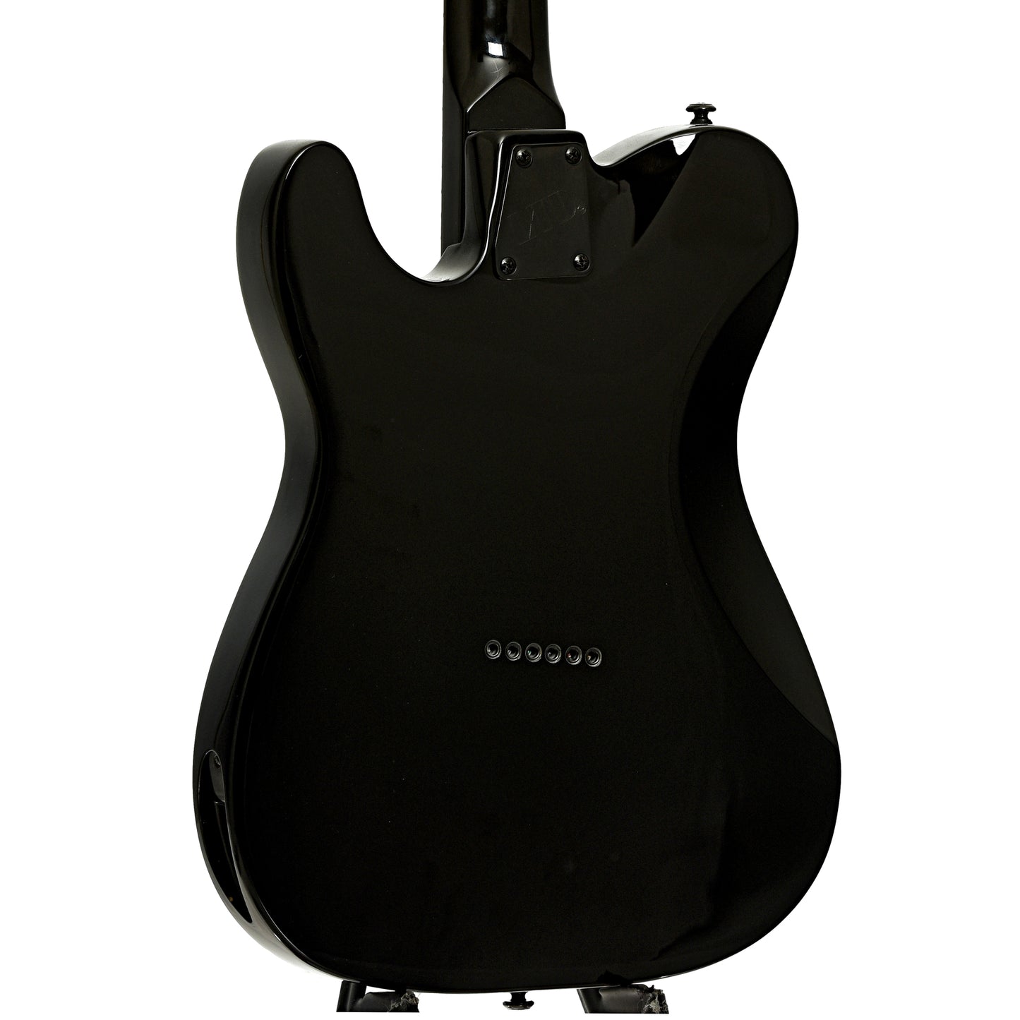 Back and side of ESP LTD TE-200 Electric Guitar Black Finish