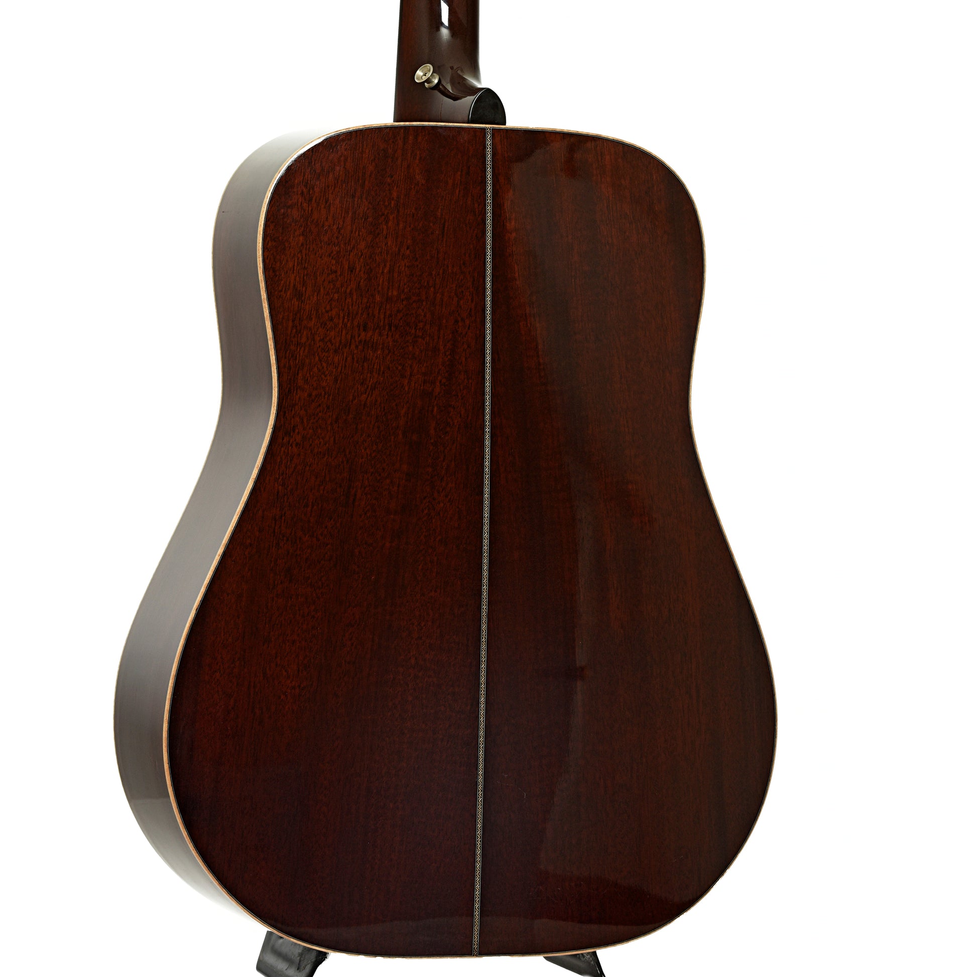 Back and side of Huss & Dalton DM Custom Acoustic Guitar 