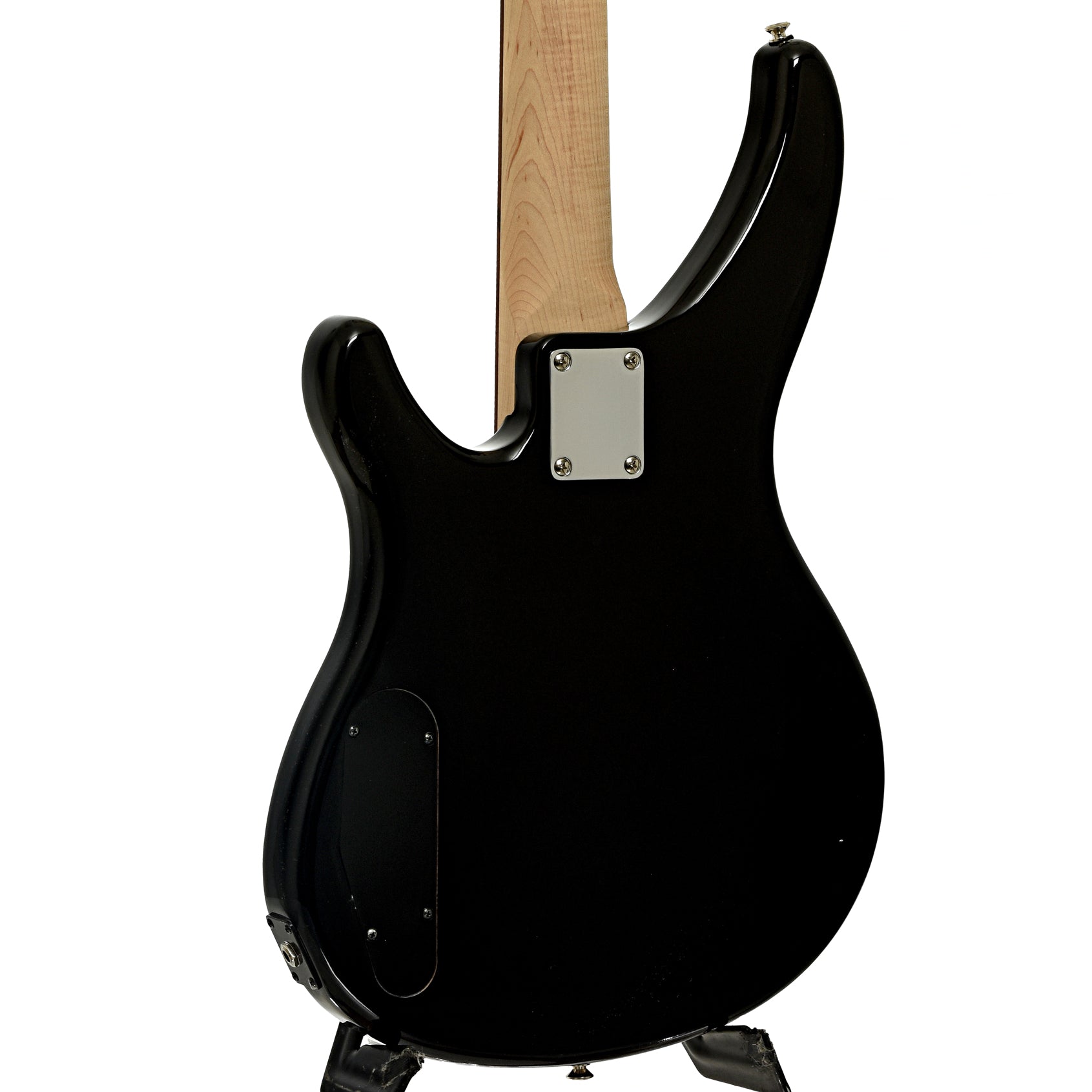 Back and side of Yamaha TRBX174 Electric Bass Guitar, Black