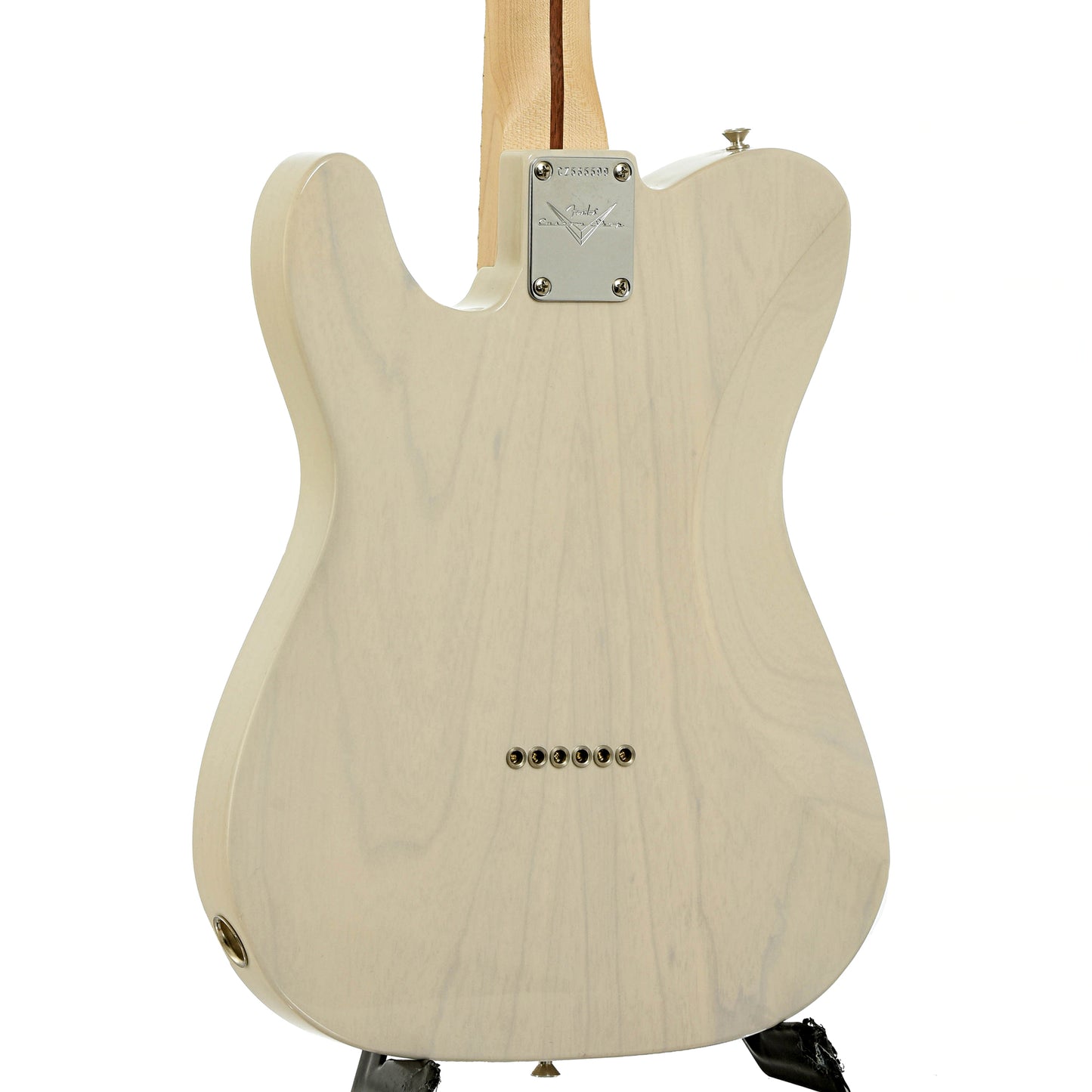 Back and side of Fender Custom Shop '52 Ash HS NOS Master Built Telecaster Electric Guitar 