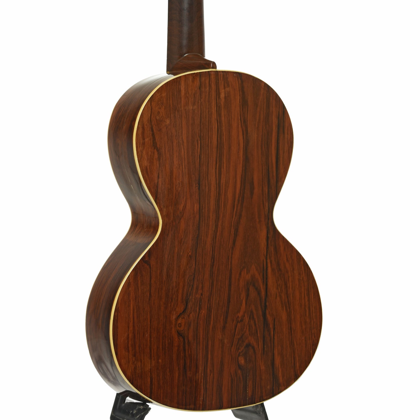 Back side of French LaCote-Style Romantic Guitar