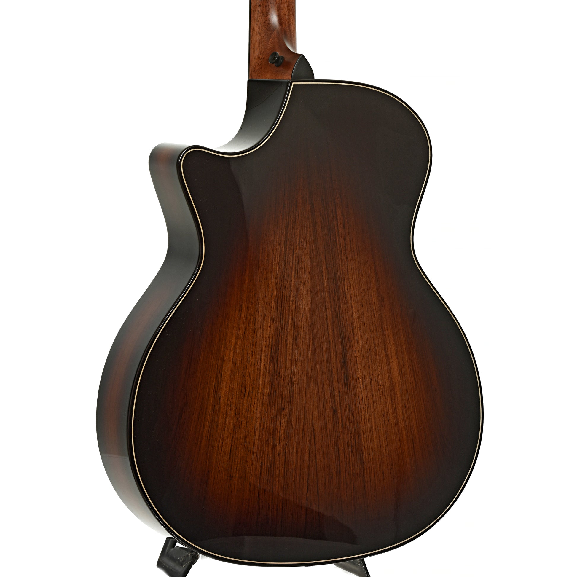 Back and side of Taylor Next Generation Builder's Edition 814ce Acoustic-Electric Guitar & Case, Honduran Rosewood/Sinker Redwood