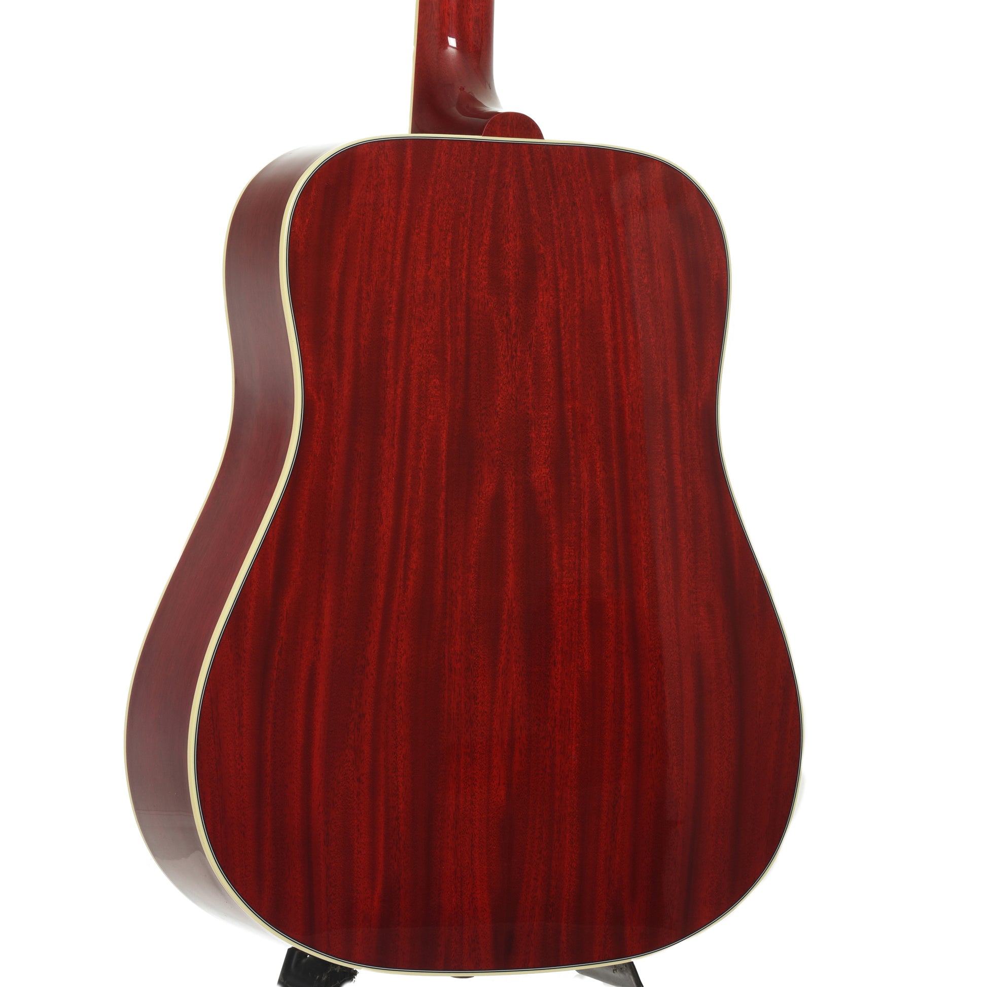 Back and side of Gibson Hummingbird Standard Acoustic Guitar