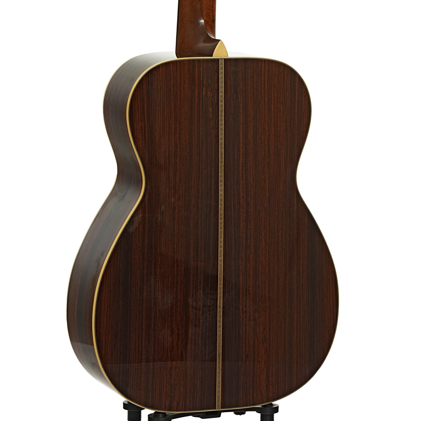 Back and side of Pre-War Guitars Co. Double Aught (00) Old Growth Indian Rosewood, Level 1