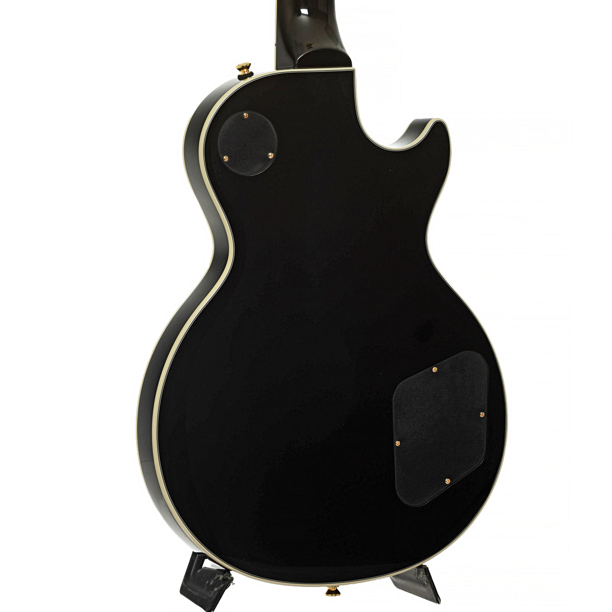 Back and side of Epiphone Les Paul Custom Left-Handed Electric Guitar & Gigbag, Ebony