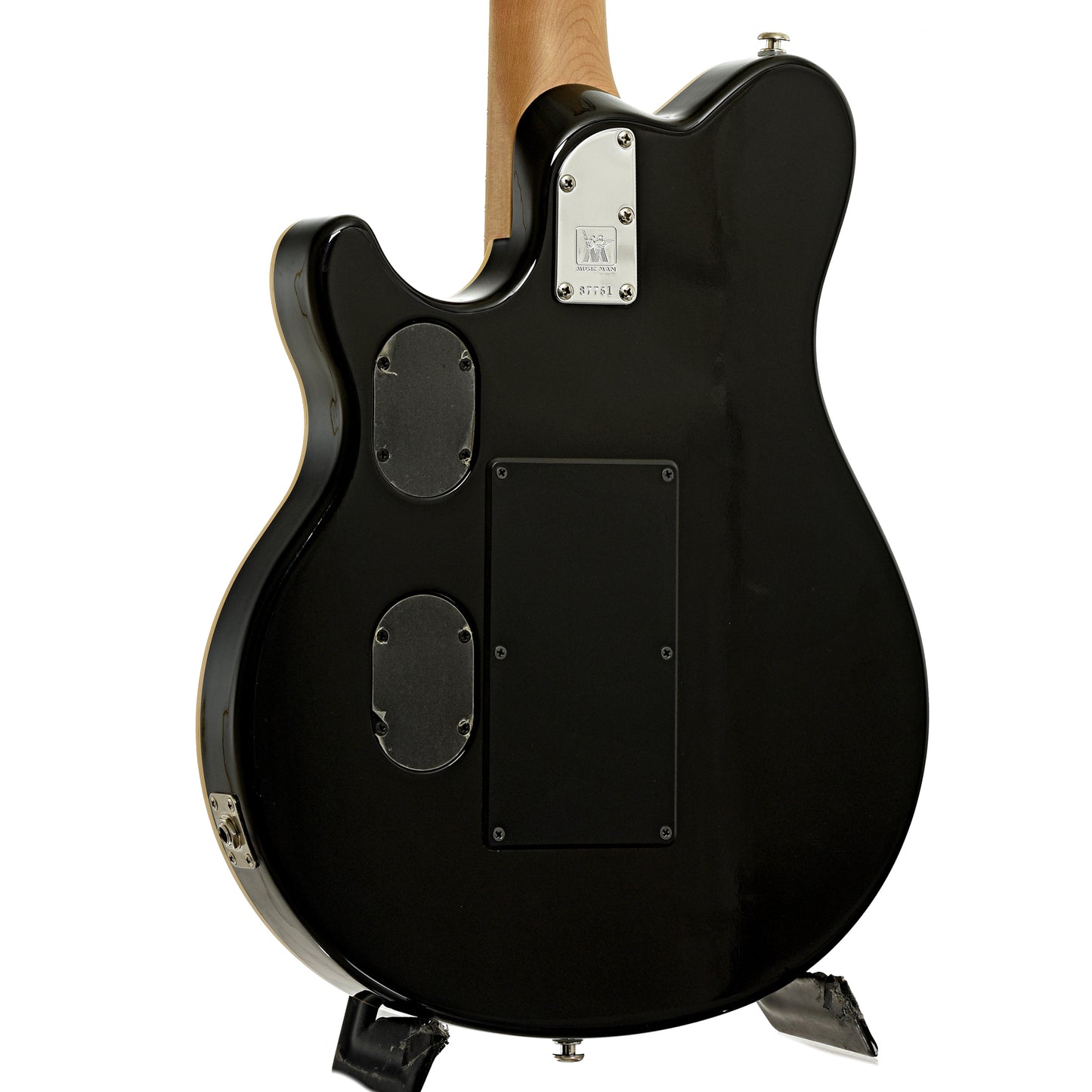 Back and side of Ernie Ball Music Man Eddie Van Halen Signature Model 