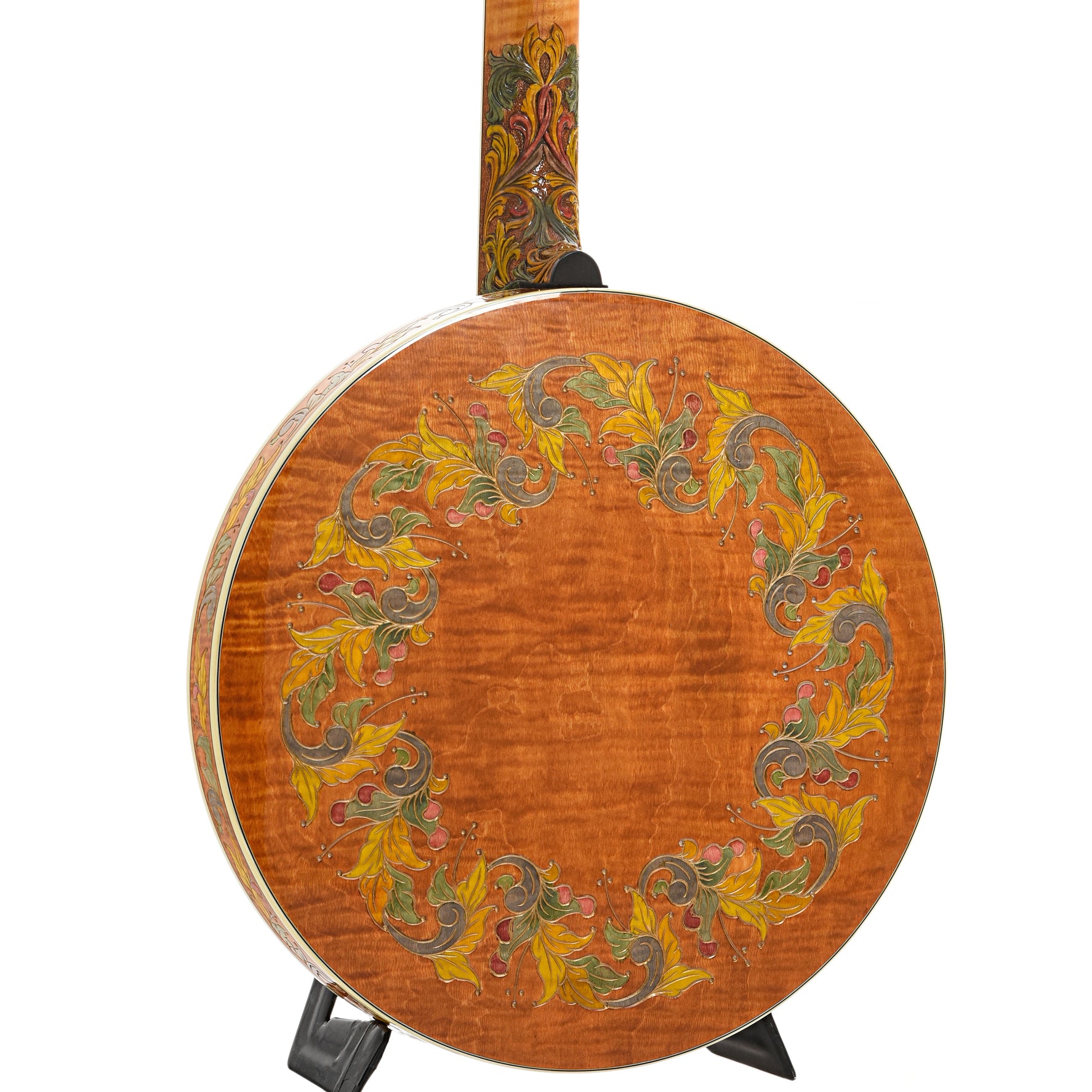 Back and side of Ome Odyssey Custom Resonator Banjo