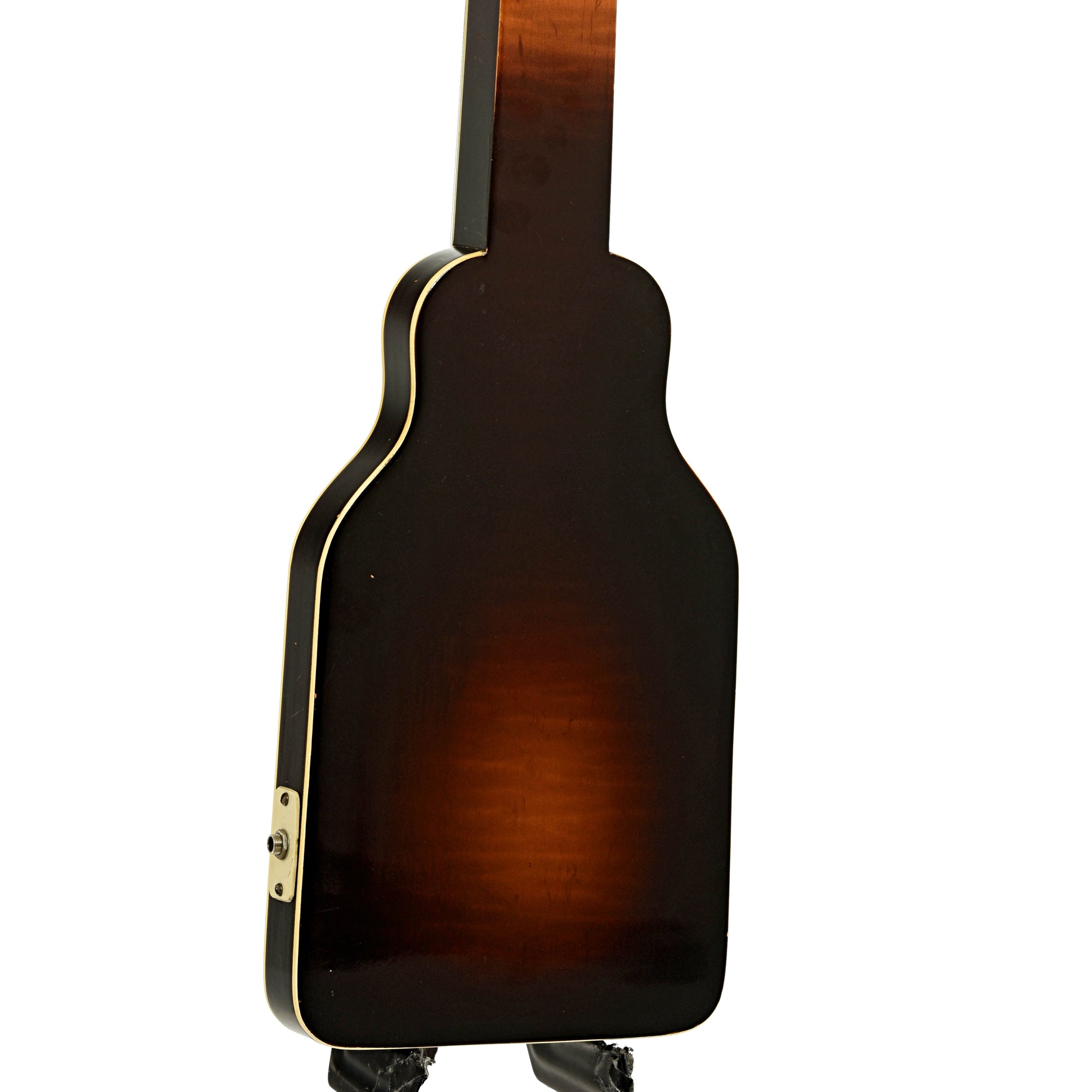 Back and side of Sherwood Deluxe Lap Steel Guitar 