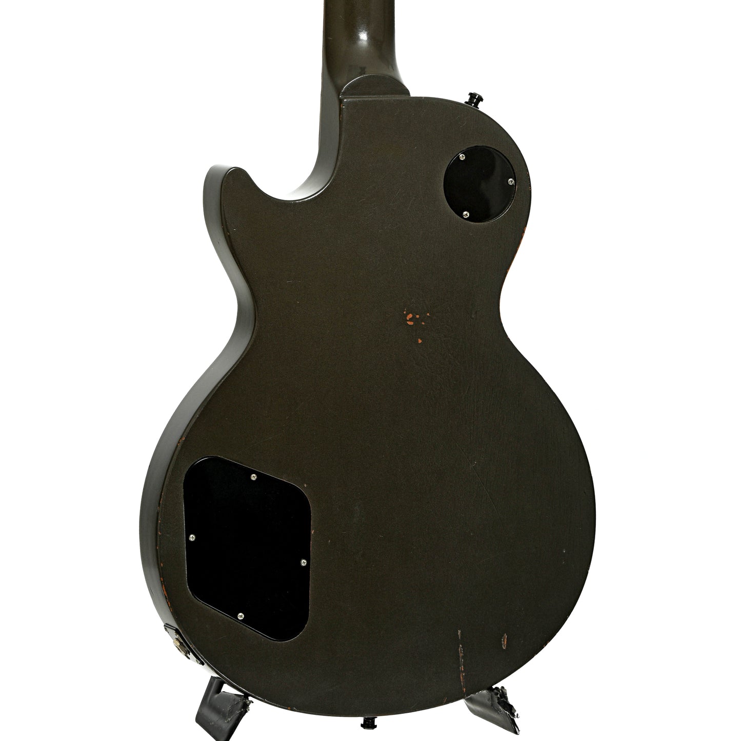 Back and side of Gibson Government Series Les Paul Gunmetal Grey Electric Guitar