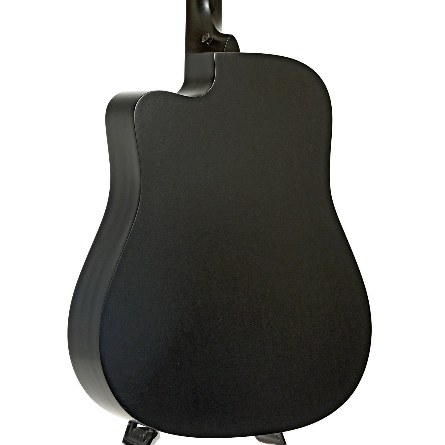 Back and side of Martin DC-10E Modern Black Guitar