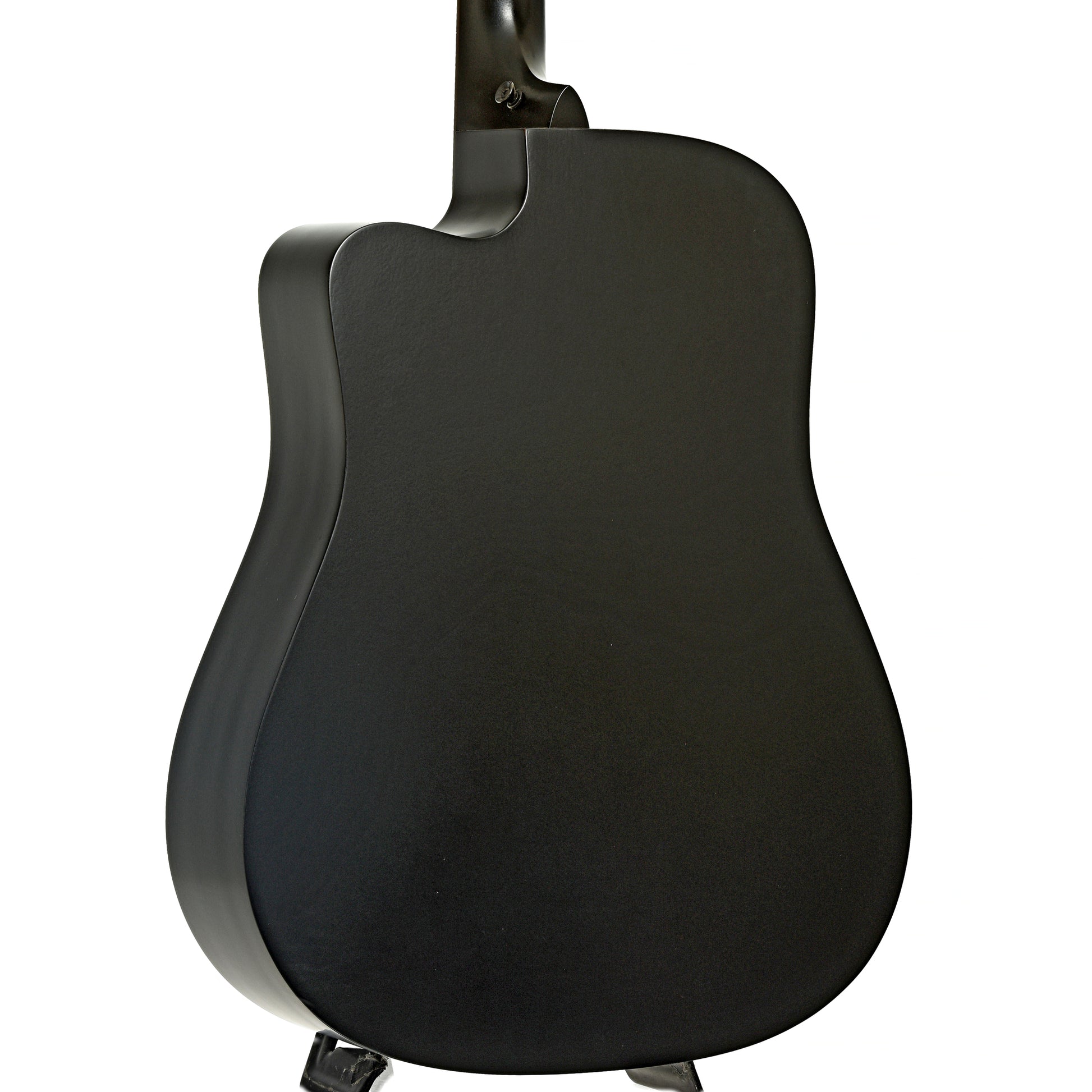 Back and side of Martin DC-10E Modern Black Guitar