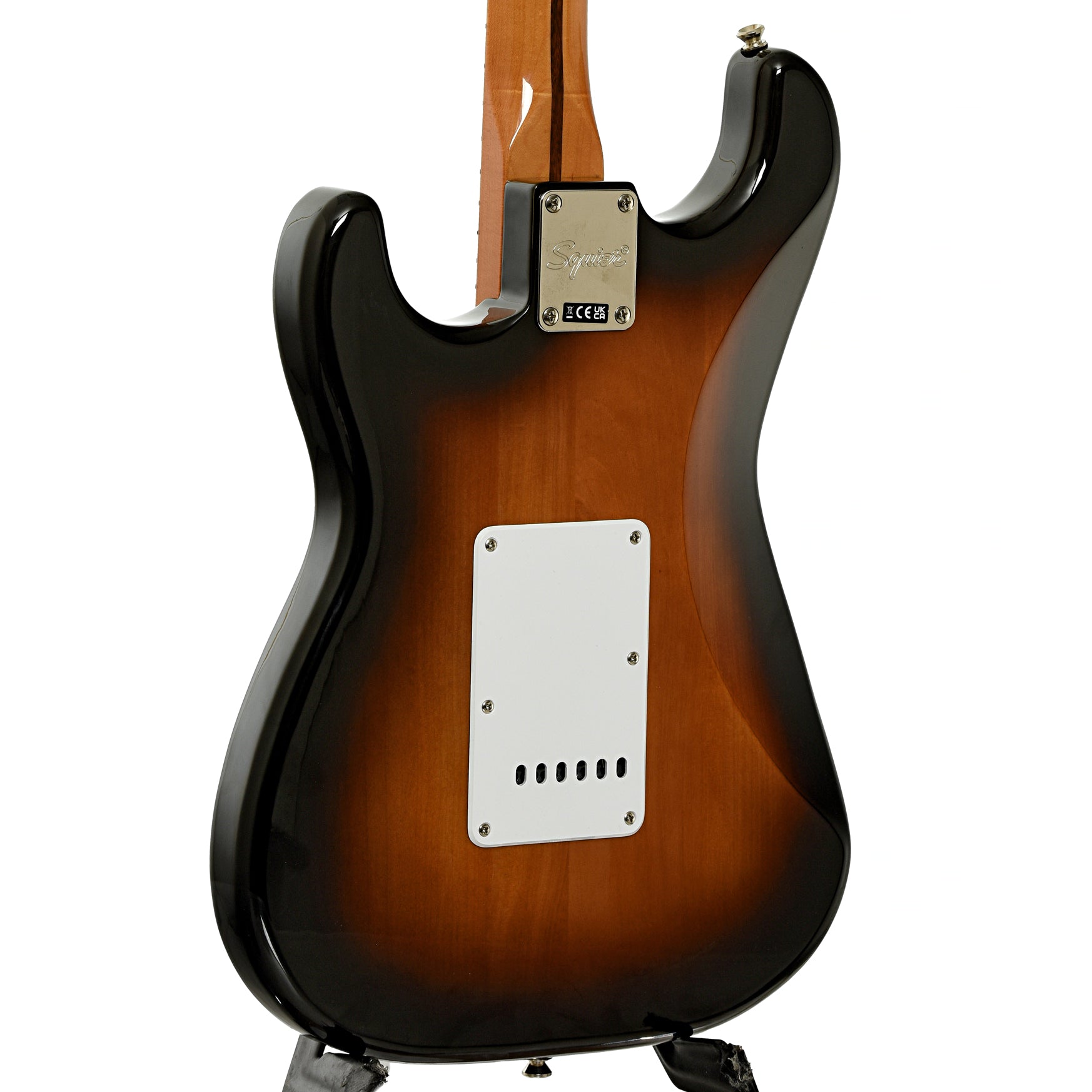 Back and  side of Fender Squier Classic Vibe Stratocaster 