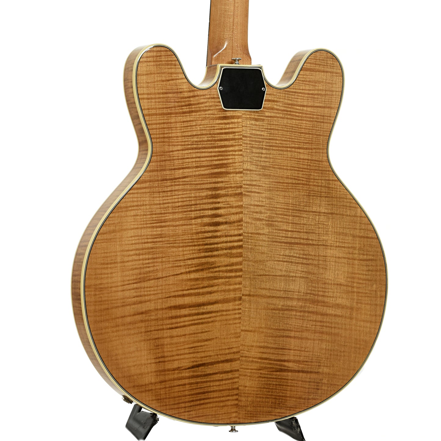 Back and side of Ovation 1232-4 Hollowbody Electric Guitar