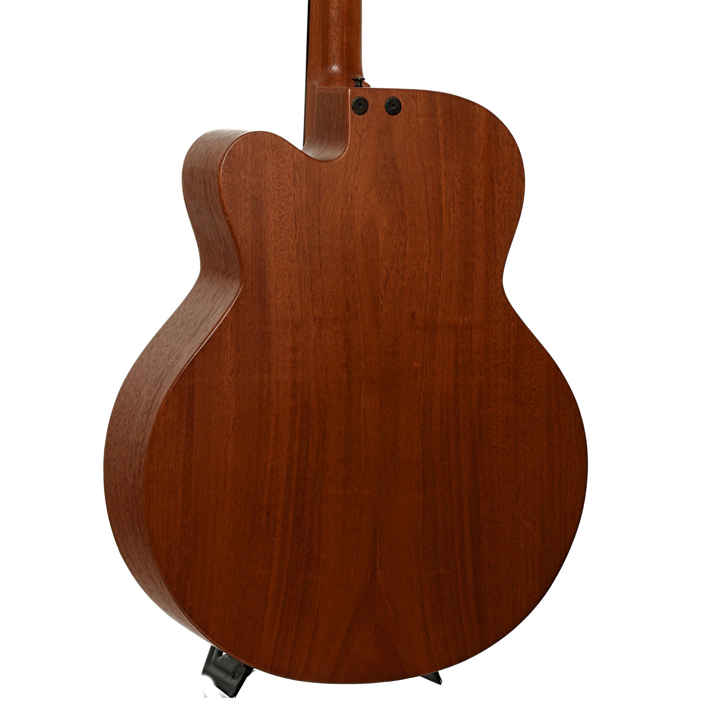 Back and side of Tacoma CB10C Thunderchief Fretless Acoustic-Electric Bass